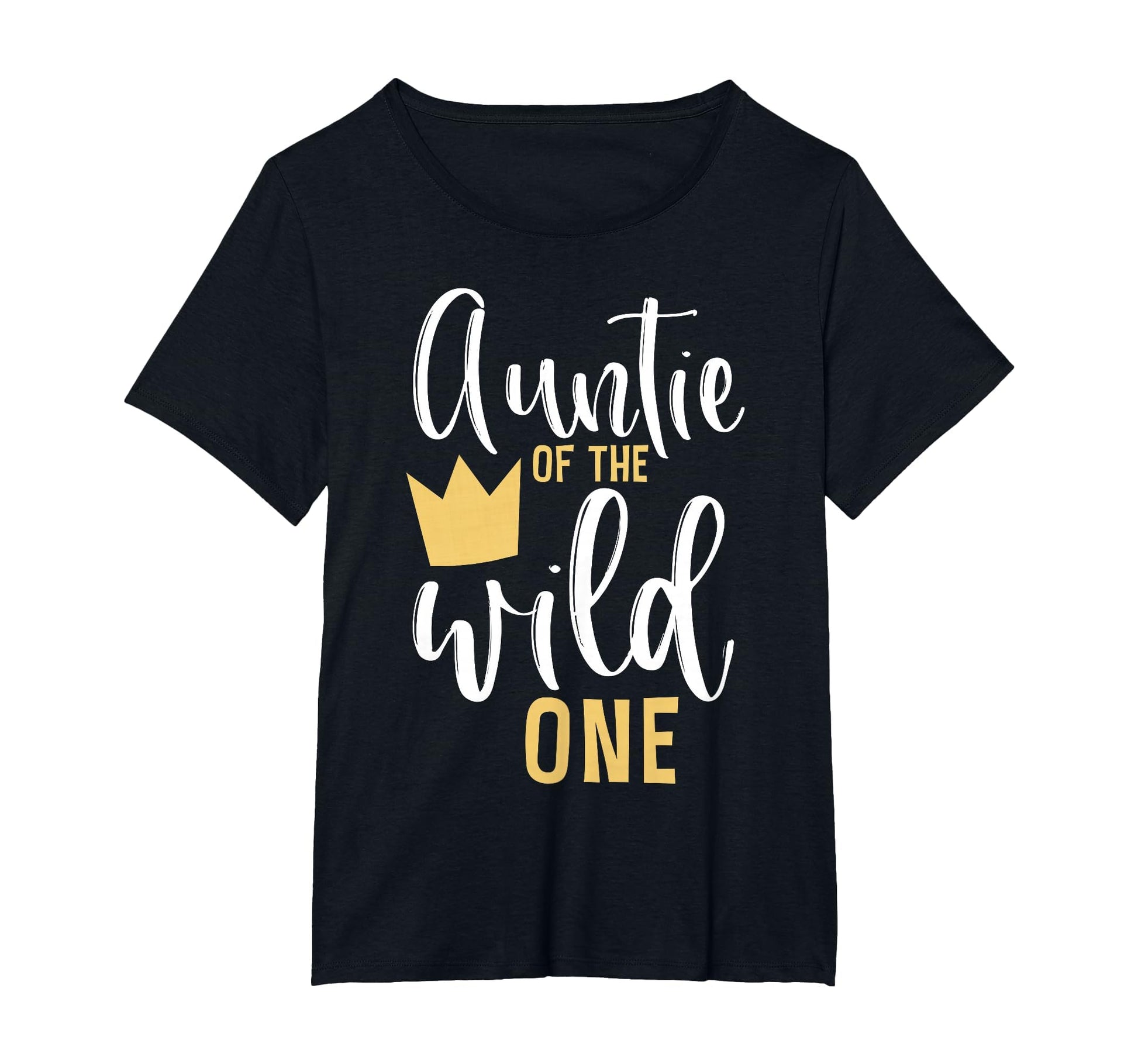 Auntie F Wild One 1St Birthday T-Shirt - Aesthetic Graphic for Adults - T-Shirt, Sweatshirt, Hoodie