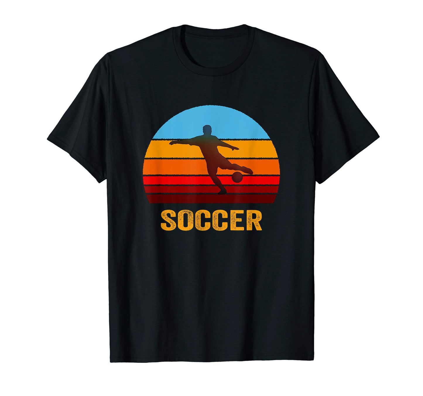 Sunset Soccer T-Shirt - Streetwear Style Men Women - T-Shirt, Sweatshirt, Hoodie