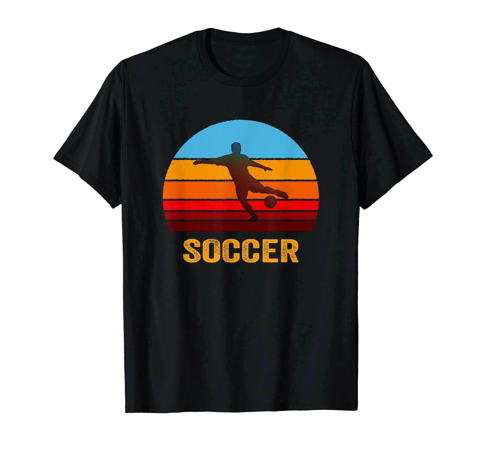 Sunset Soccer T-Shirt - Streetwear Style Men Women - T-Shirt, Sweatshirt, Hoodie