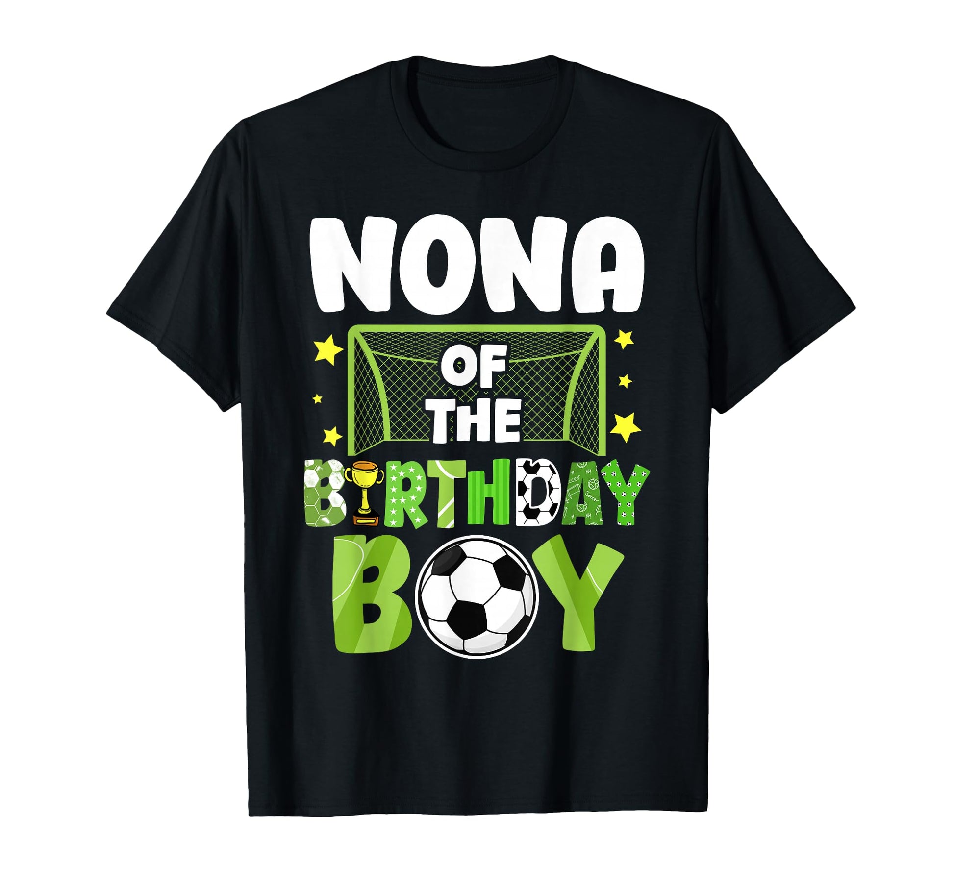 Soccer Nona Birthday Party Family T-Shirt - Graphic Print Men Women - T-Shirt, Sweatshirt, Hoodie
