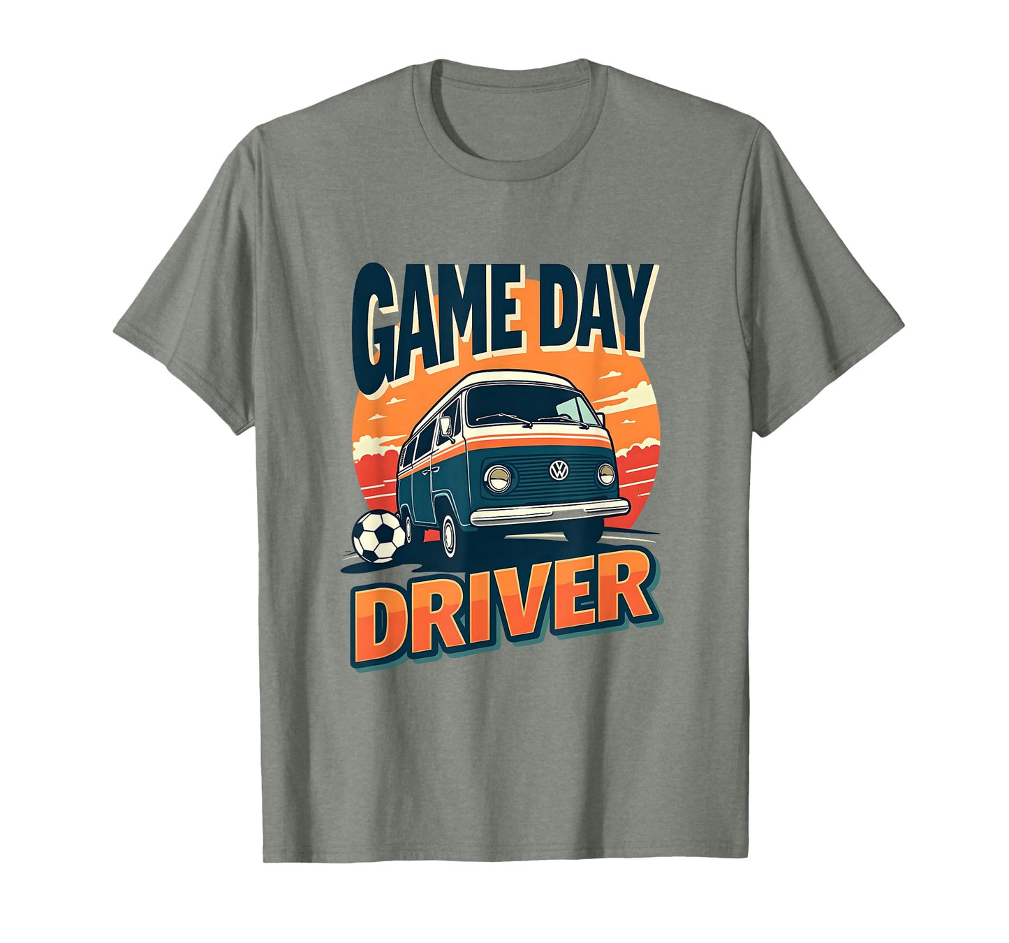 Game Day Driver Soccer Mom T-Shirt - Trendy Graphic for Adults - T-Shirt, Sweatshirt, Hoodie