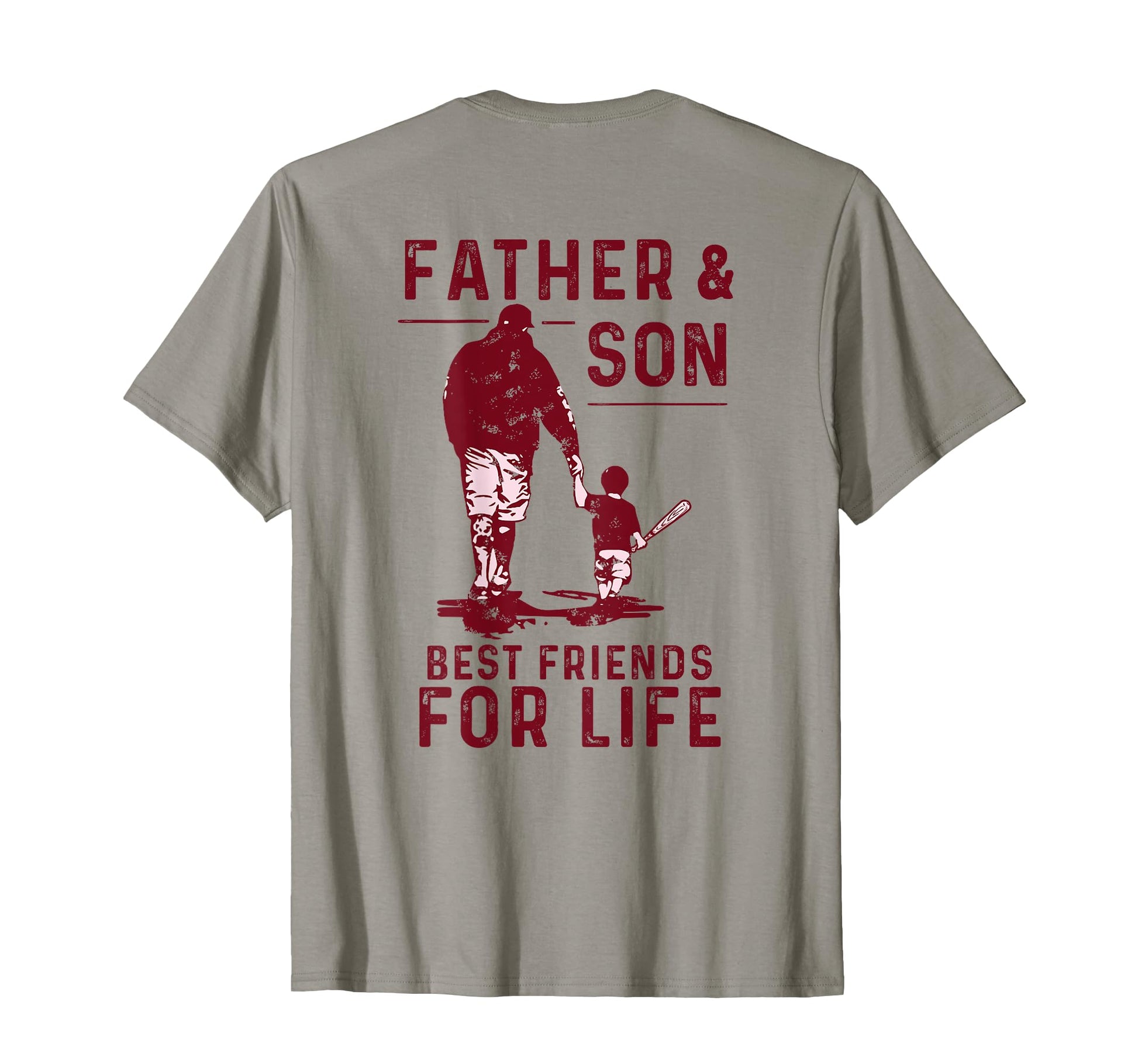 Father And Son Best Friends Life T-Shirt - Custom Art Print Men Women - T-Shirt, Sweatshirt, Hoodie