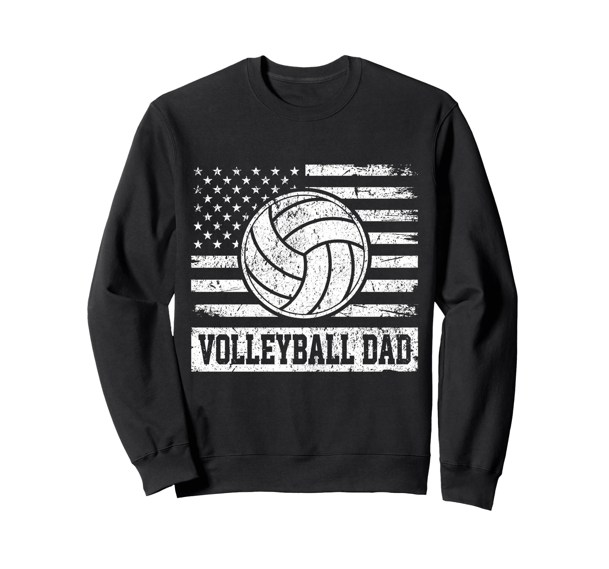 Fathers Day Daddy Papa Volleyball Sweatshirt - Trendy Graphic for Adults - T-Shirt, Sweatshirt, Hoodie