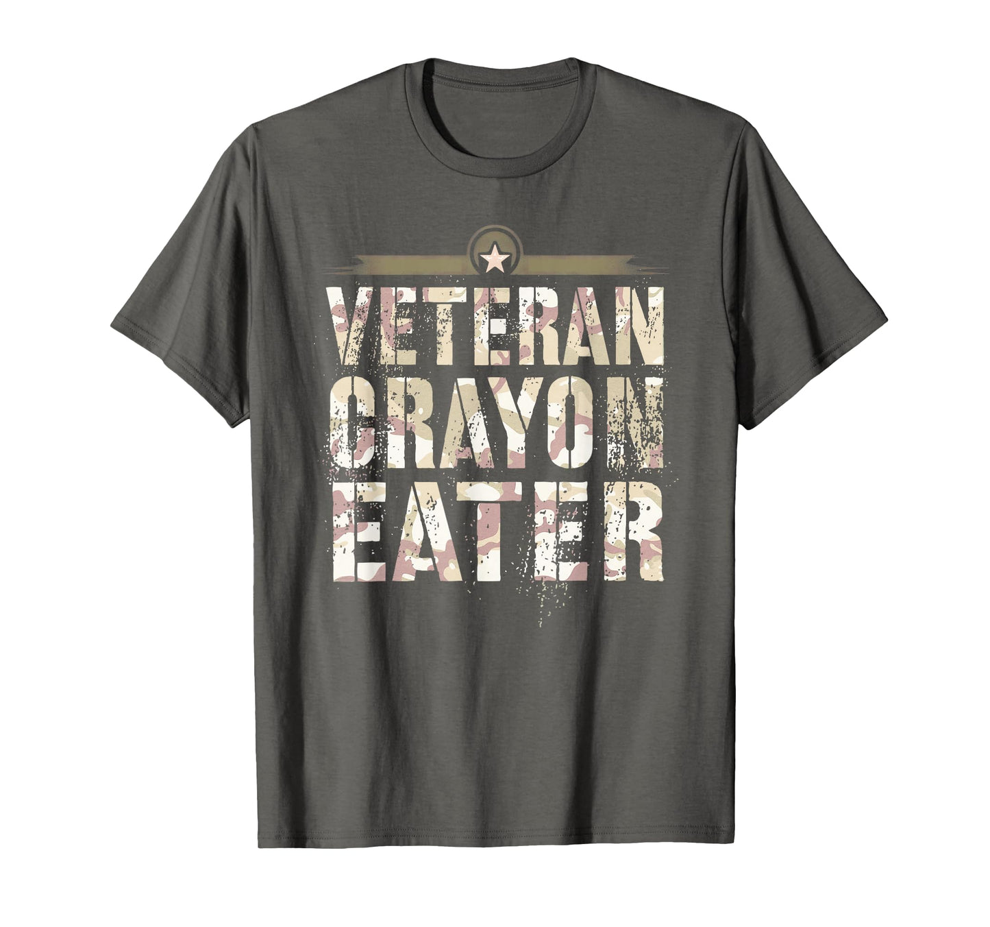 Funny Veteran Crayon Eater Jarhead T-Shirt - Novelty Apparel Men Women - T-Shirt, Sweatshirt, Hoodie