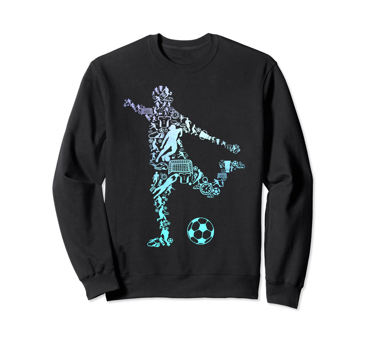 Soccer Soccer Player Sweatshirt - Novelty Apparel Men Women - T-Shirt, Sweatshirt, Hoodie
