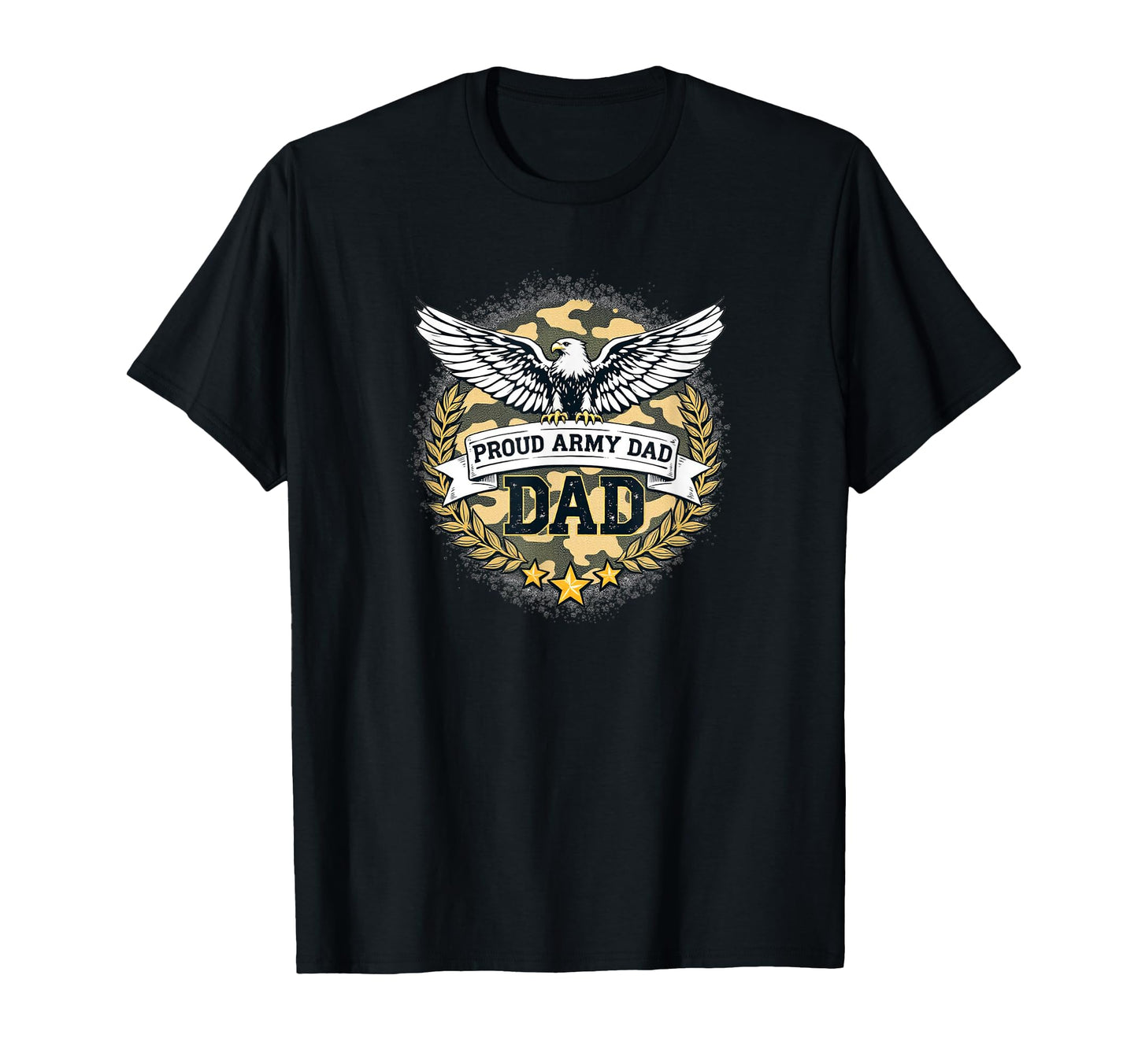 Proud Army Dad Army Forces American Flag T-Shirt - Minimalist Print Unisex - T-Shirt, Sweatshirt, Hoodie