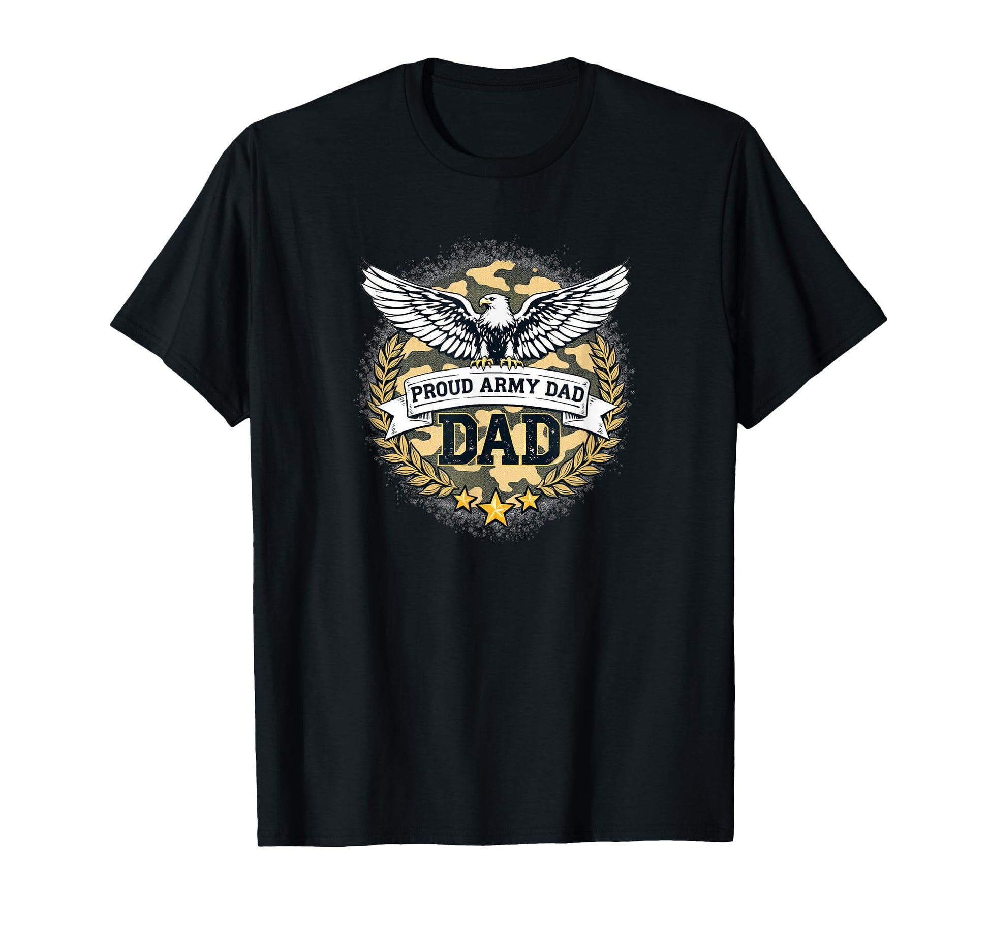 Proud Army Dad Army Forces American Flag T-Shirt - Minimalist Print Unisex - T-Shirt, Sweatshirt, Hoodie