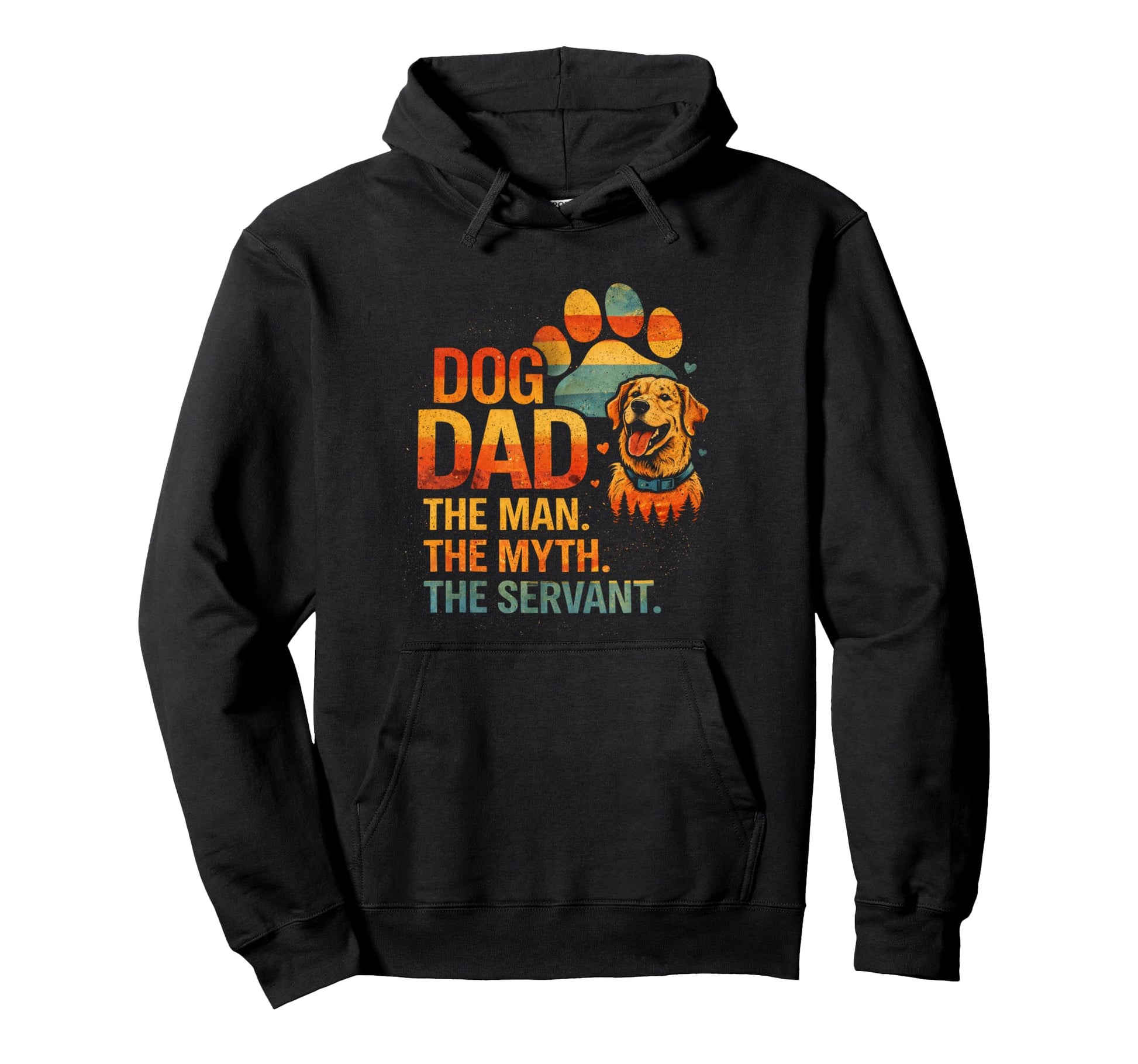 Dog Dad Funny Dog Lover Hoodie - Graphic Print Men Women - T-Shirt, Sweatshirt, Hoodie