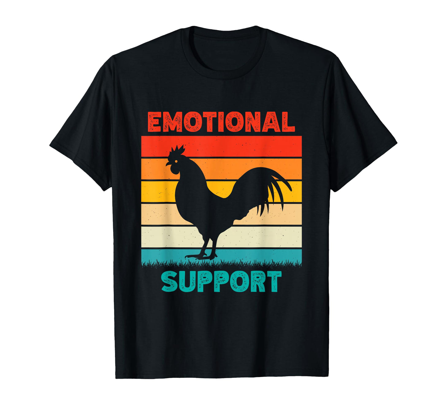 Chicken Emotional Support Cock T-Shirt - Novelty Apparel Unisex - T-Shirt, Sweatshirt, Hoodie