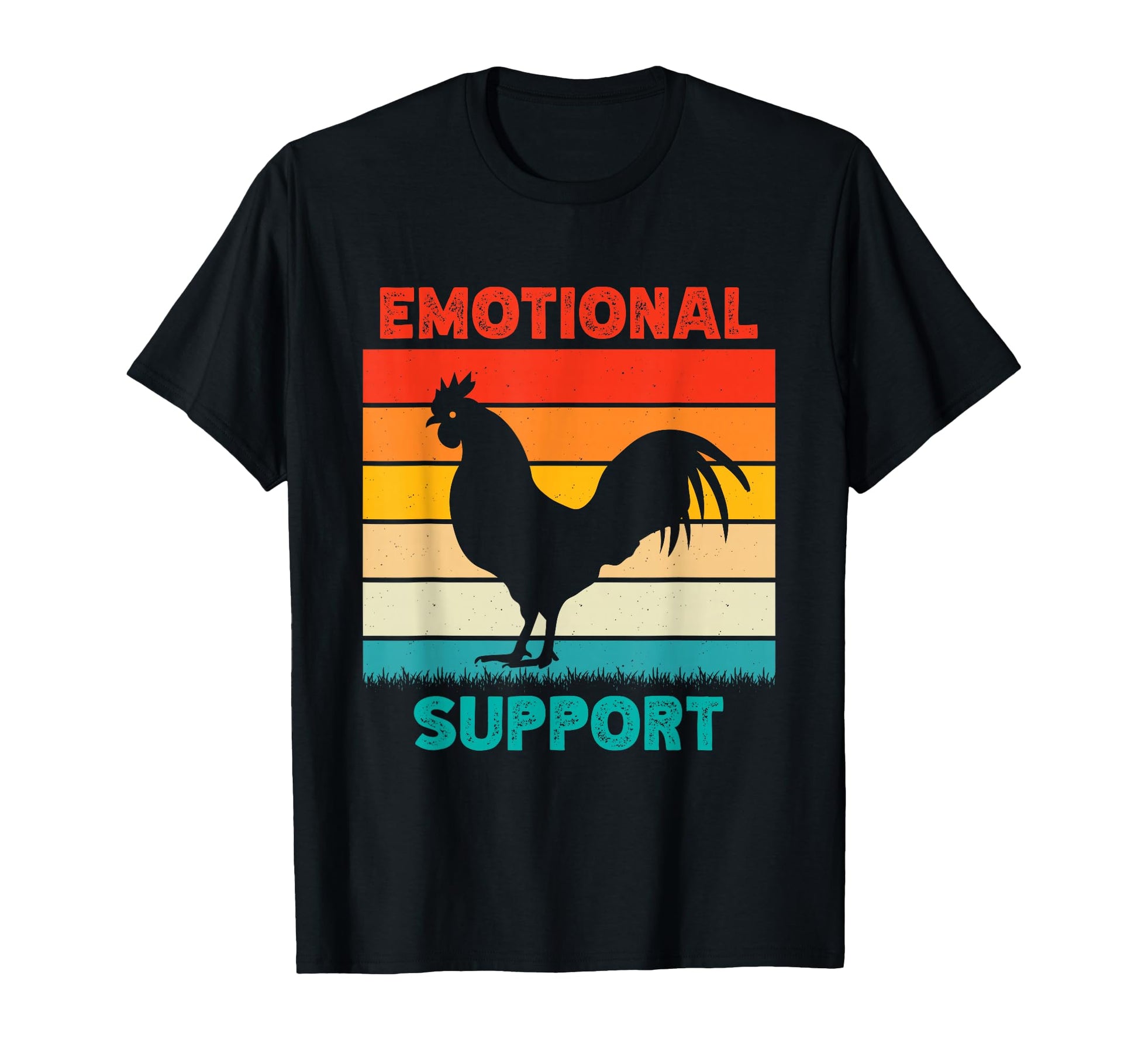 Chicken Emotional Support Cock T-Shirt - Novelty Apparel Unisex - T-Shirt, Sweatshirt, Hoodie