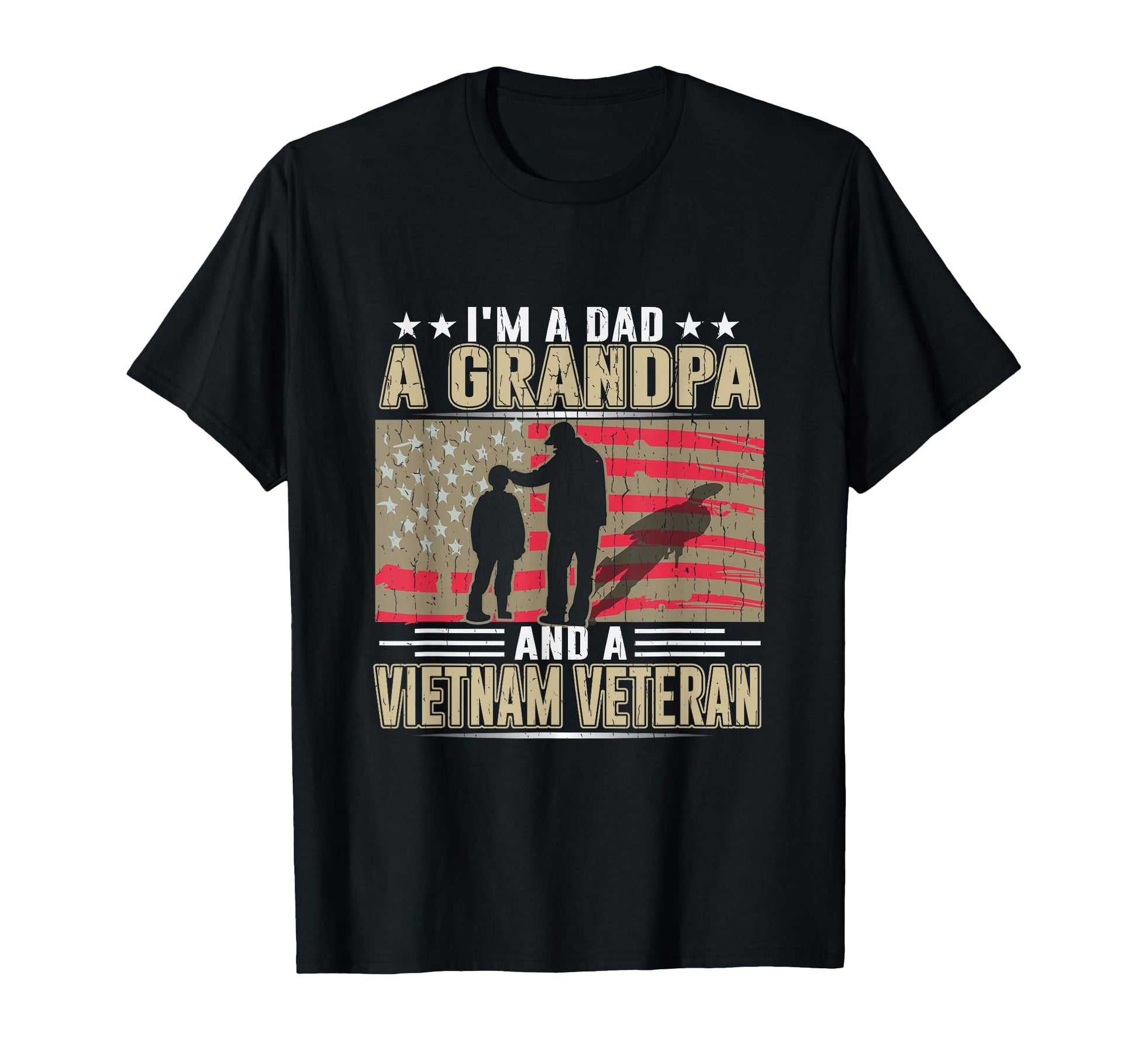 Im Dad Grandpa And Vietnam Veteran T-Shirt - Aesthetic Graphic Unisex - T-Shirt, Sweatshirt, Hoodie