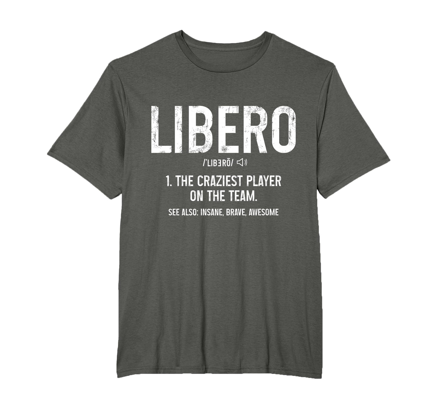 Volleyball Libero Definition Beach T-Shirt - Unique Graphic for Adults - T-Shirt, Sweatshirt, Hoodie