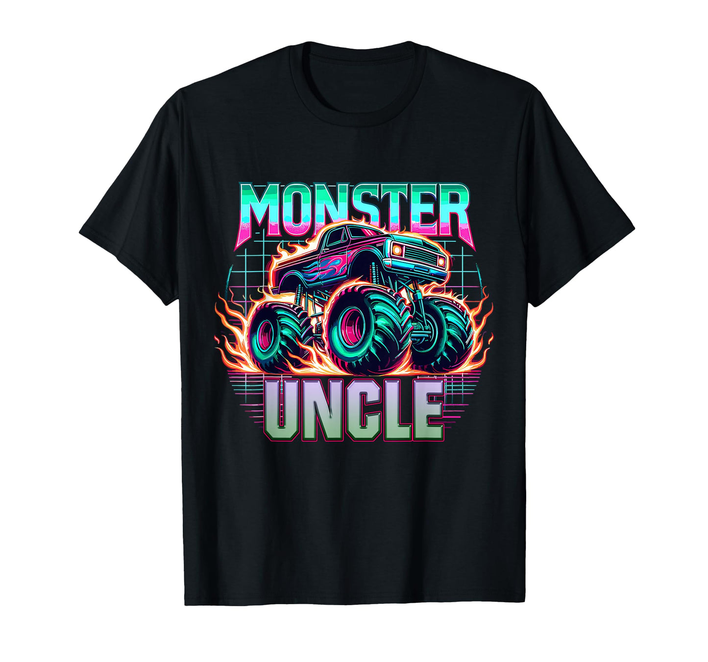 Monster Truck Uncle Monster Truck Are T-Shirt - Trendy Graphic Men Women - T-Shirt, Sweatshirt, Hoodie