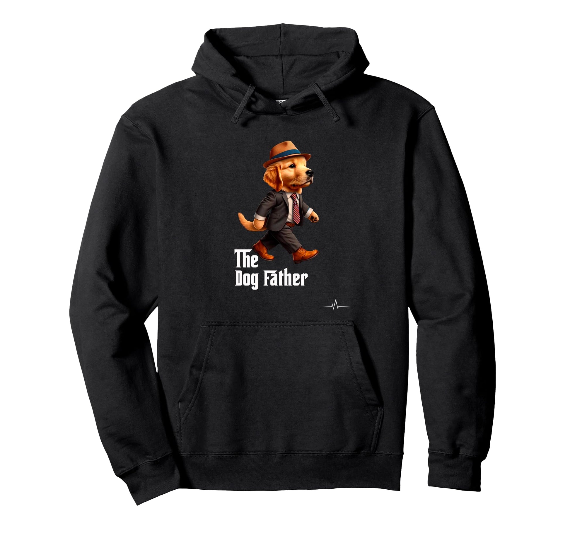 Dog Father Pet Funny Dog Dad Hoodie - Minimalist Print for Adults - T-Shirt, Sweatshirt, Hoodie
