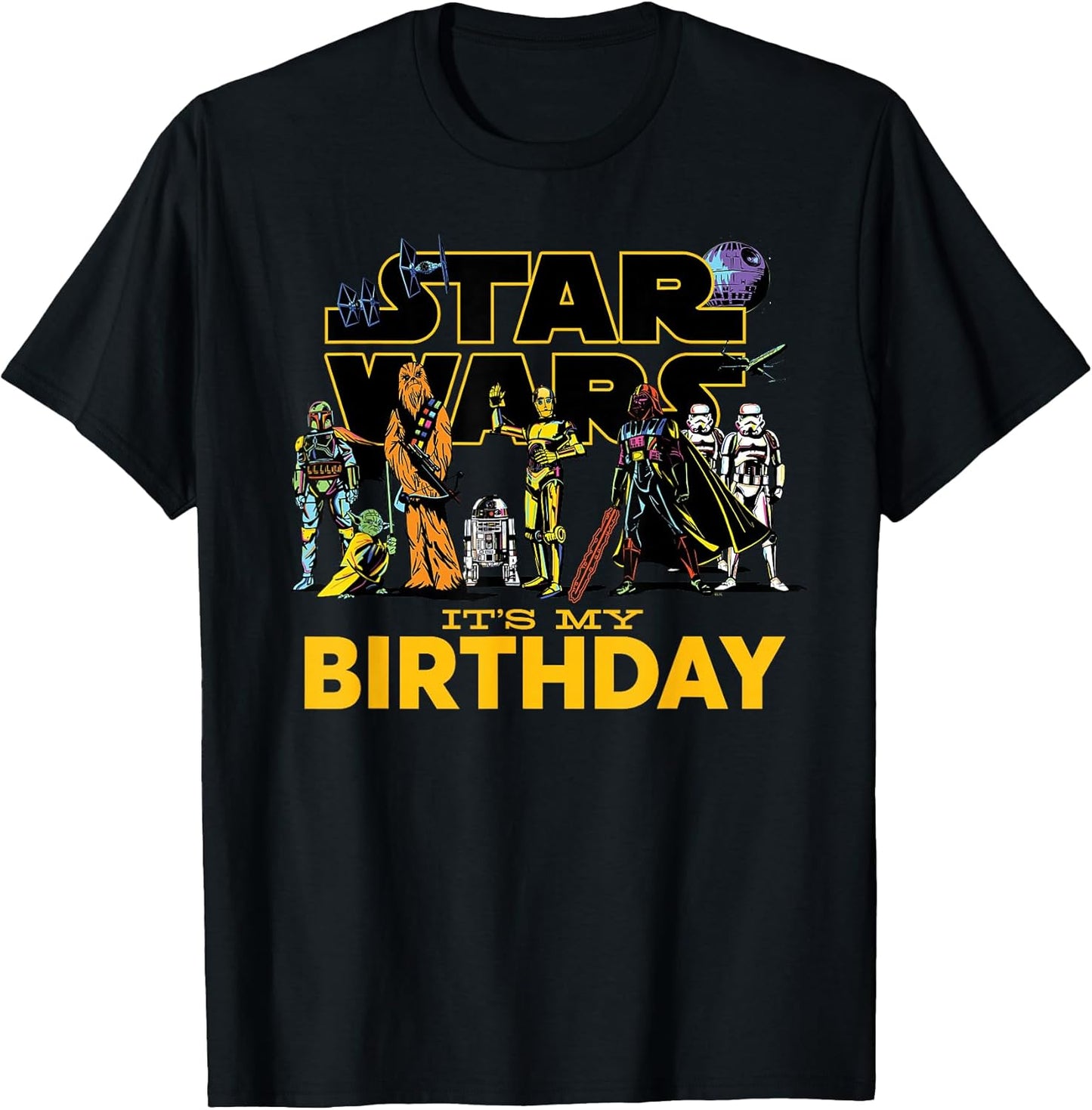 Classic Characters Party Matching Its My Birthday T-Shirt Unisex T-shirt, Sweatshirt, Hoodie, Long Sleeve Tee - T-Shirt, Sweatshirt, Hoodie