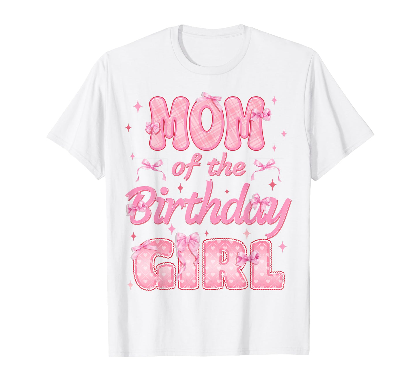 Mom And Dad Birthday Coquette Family T-Shirt - Graphic Print for Adults - T-Shirt, Sweatshirt, Hoodie