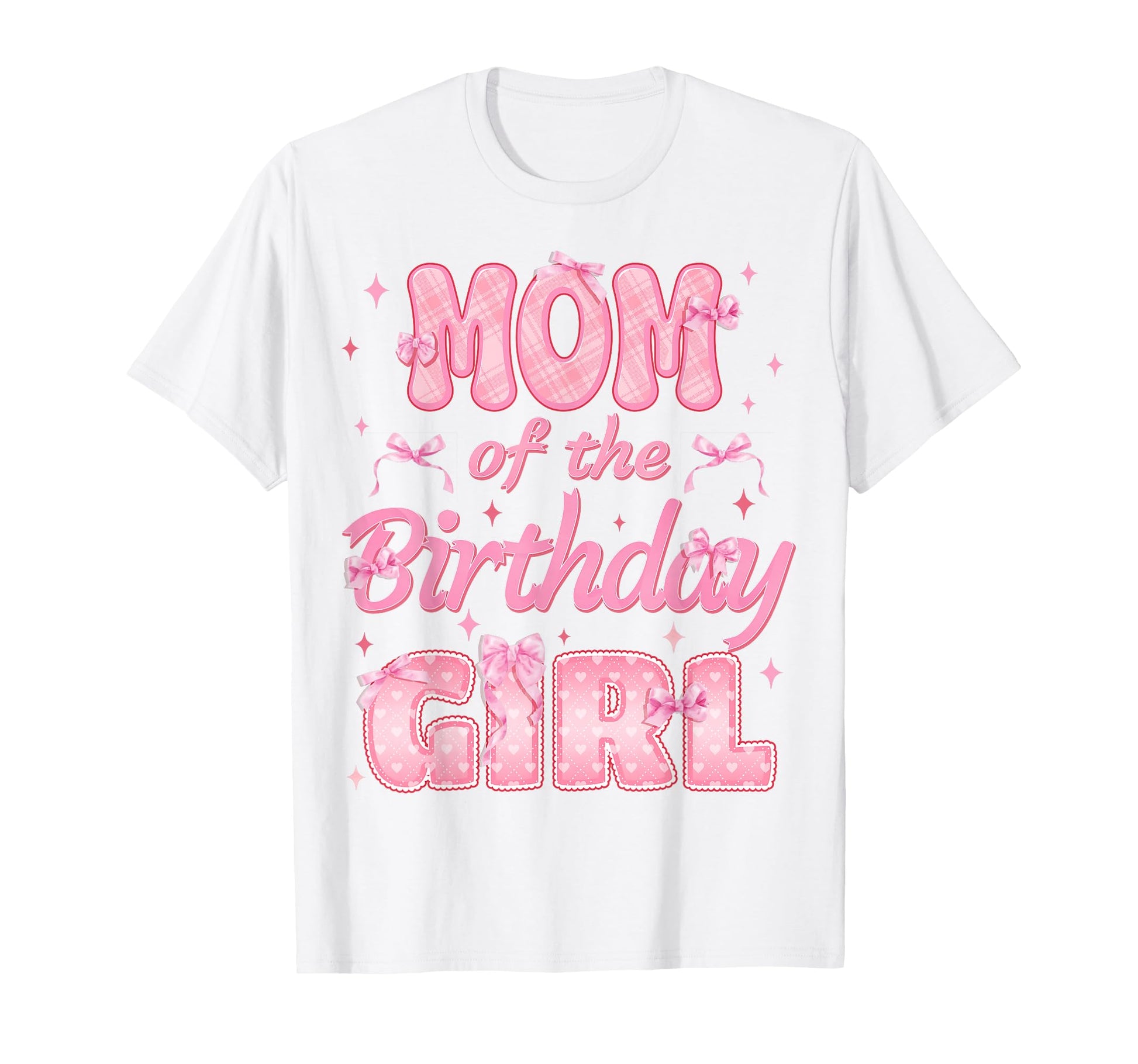 Mom And Dad Birthday Coquette Family T-Shirt - Graphic Print for Adults - T-Shirt, Sweatshirt, Hoodie