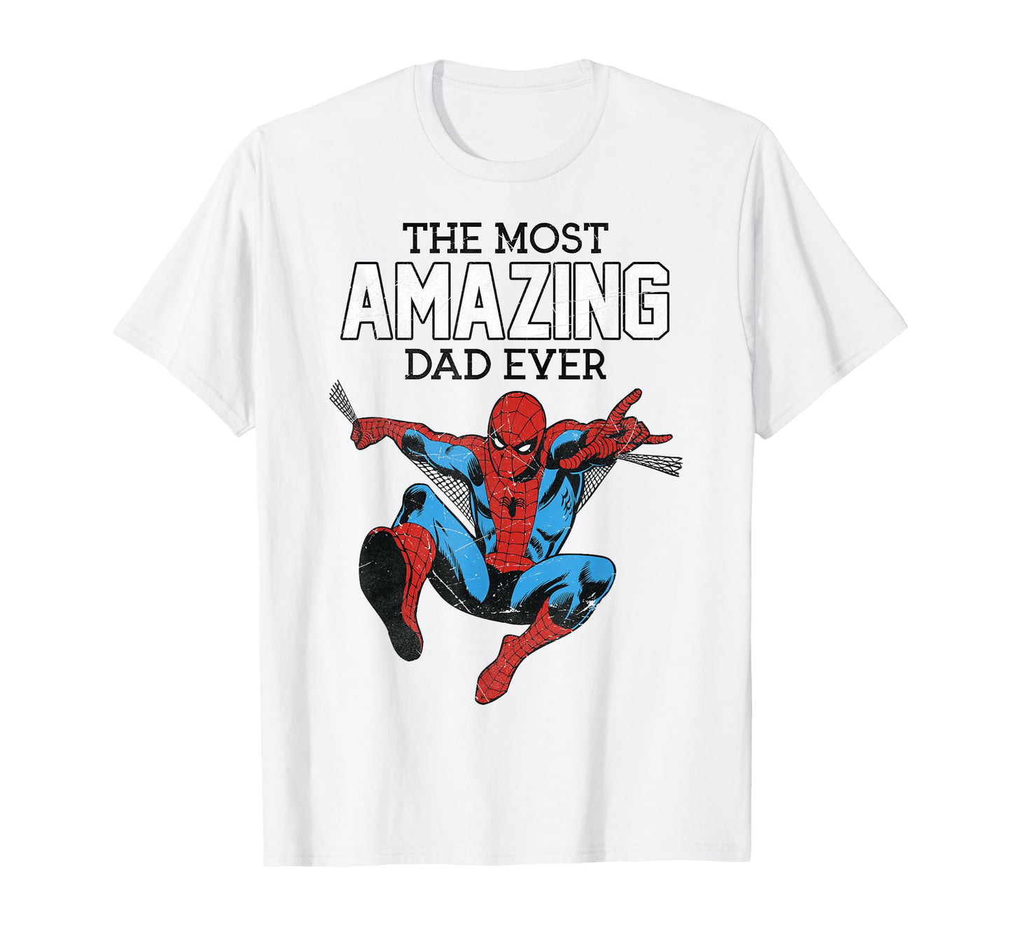 Marvel Spider Fathers Day Most T-Shirt - Aesthetic Graphic for Adults - T-Shirt, Sweatshirt, Hoodie