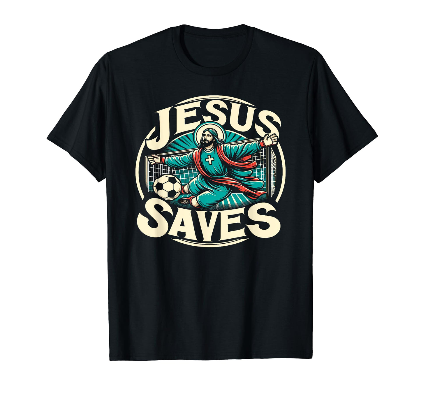 C J S Religious Christian Soccer Sweatshirt - Novelty Apparel Unisex - T-Shirt, Sweatshirt, Hoodie