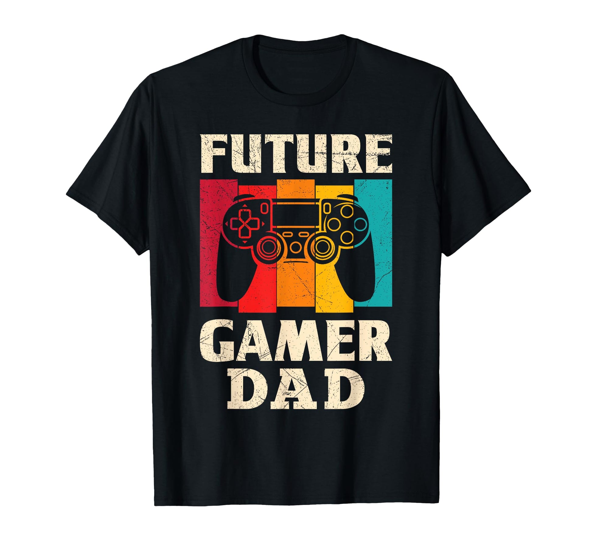 Future Gamer Dad Funny Expectant Father T-Shirt - Custom Art Print Unisex - T-Shirt, Sweatshirt, Hoodie