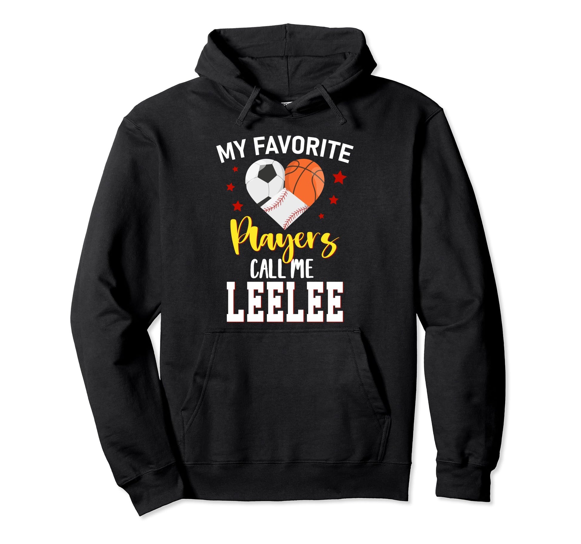 My Favorite Players Baseball Basketball Hoodie - Novelty Apparel Unisex - T-Shirt, Sweatshirt, Hoodie