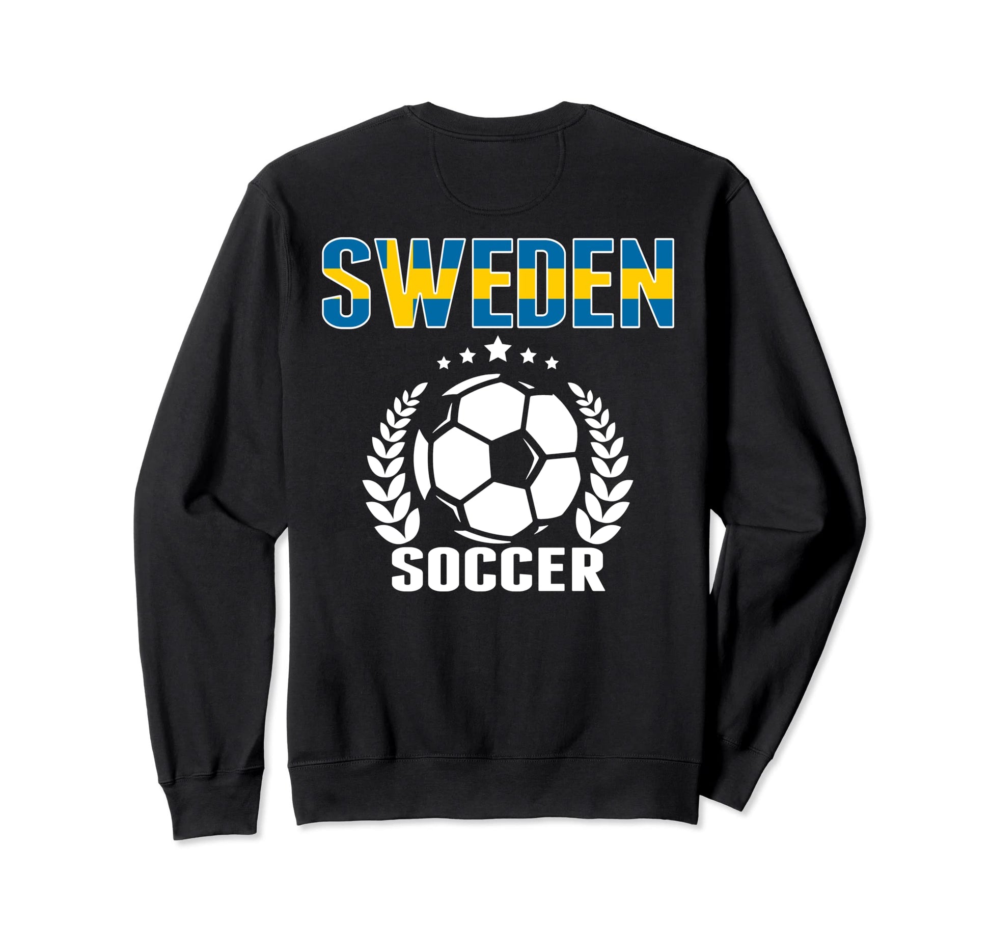 Sweden Soccer Fans Jersey Proud Sweatshirt - Minimalist Print for Adults - T-Shirt, Sweatshirt, Hoodie