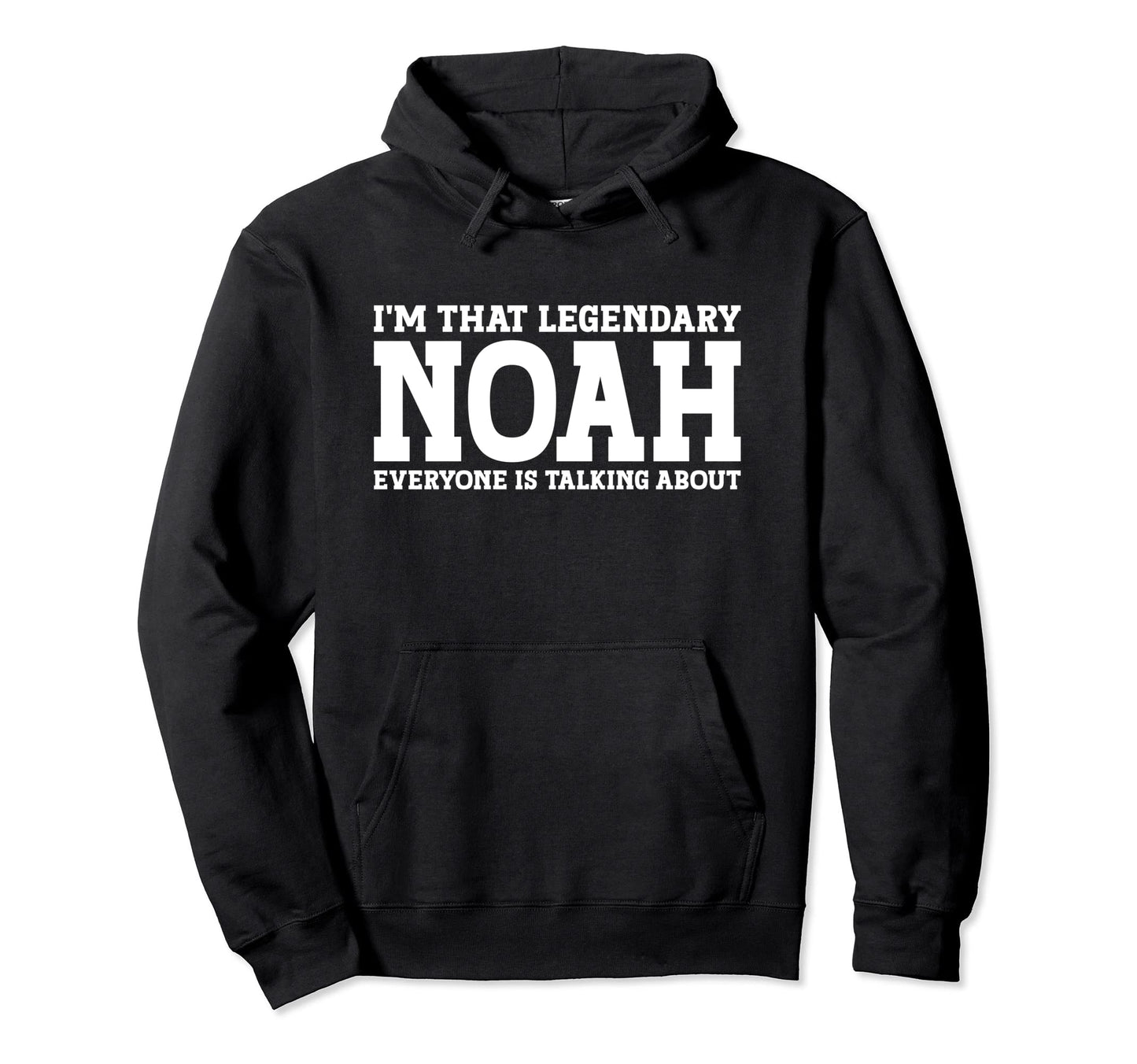 Noah Personal Name Funny Noah Hoodie - Minimalist Print Men Women - T-Shirt, Sweatshirt, Hoodie