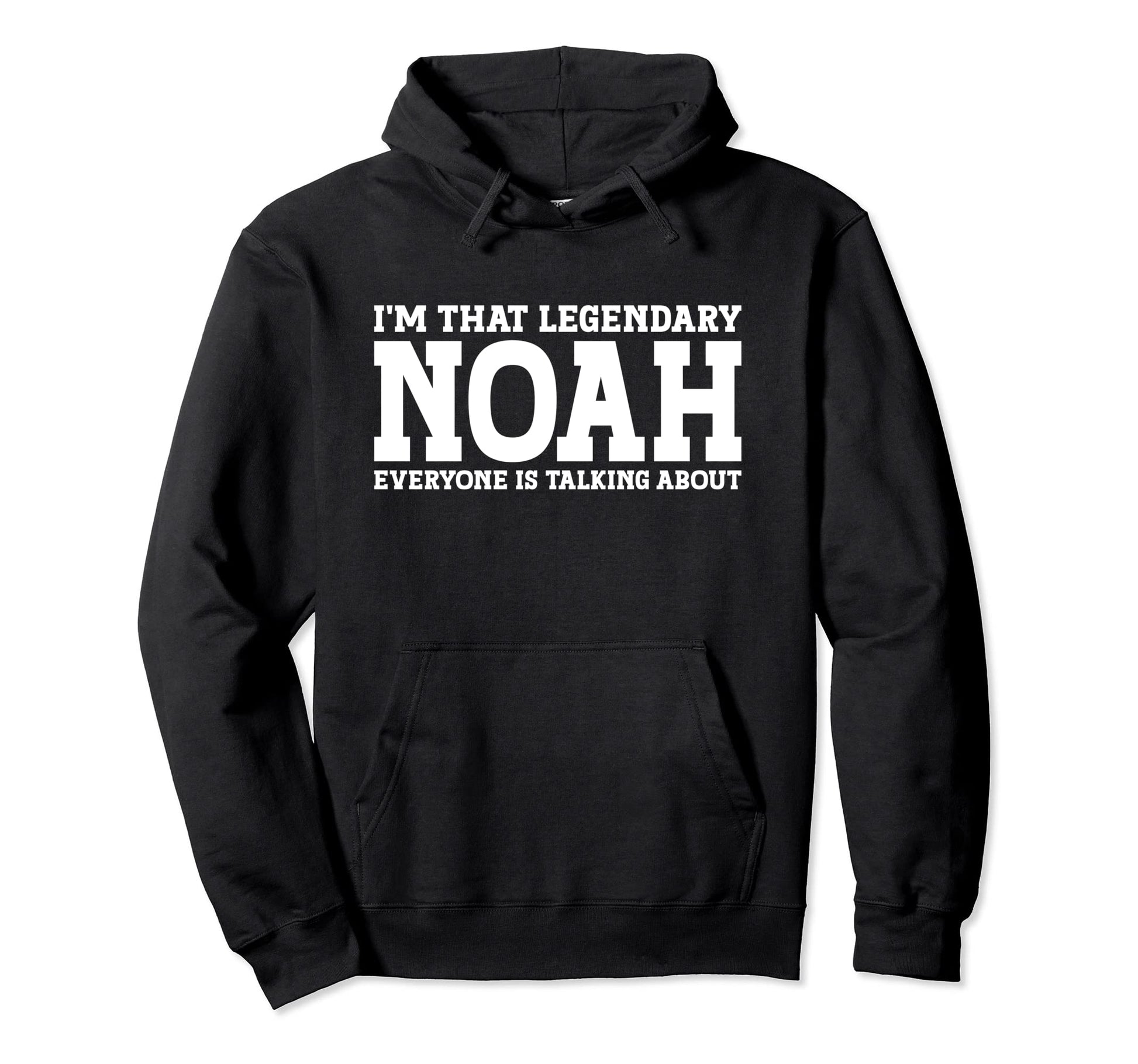 Noah Personal Name Funny Noah Hoodie - Minimalist Print Men Women - T-Shirt, Sweatshirt, Hoodie