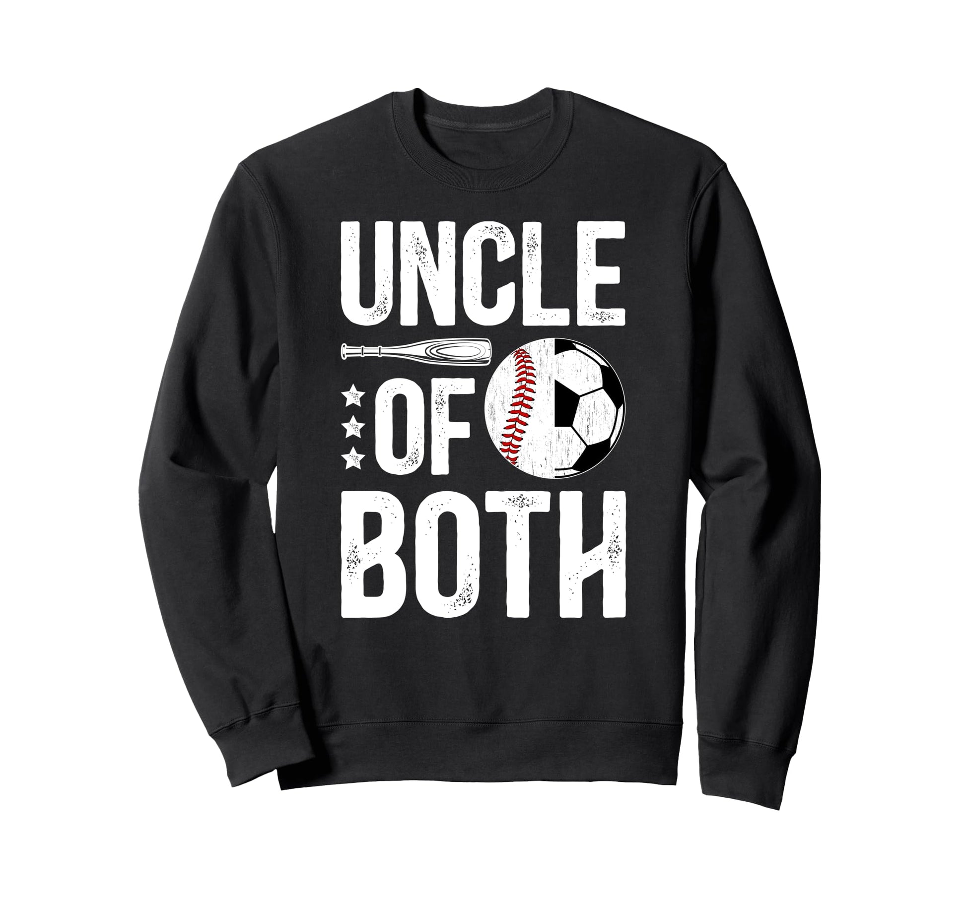 Uncle Both Baseball Soccer Uncle Sweatshirt - Streetwear Style Men Women - T-Shirt, Sweatshirt, Hoodie