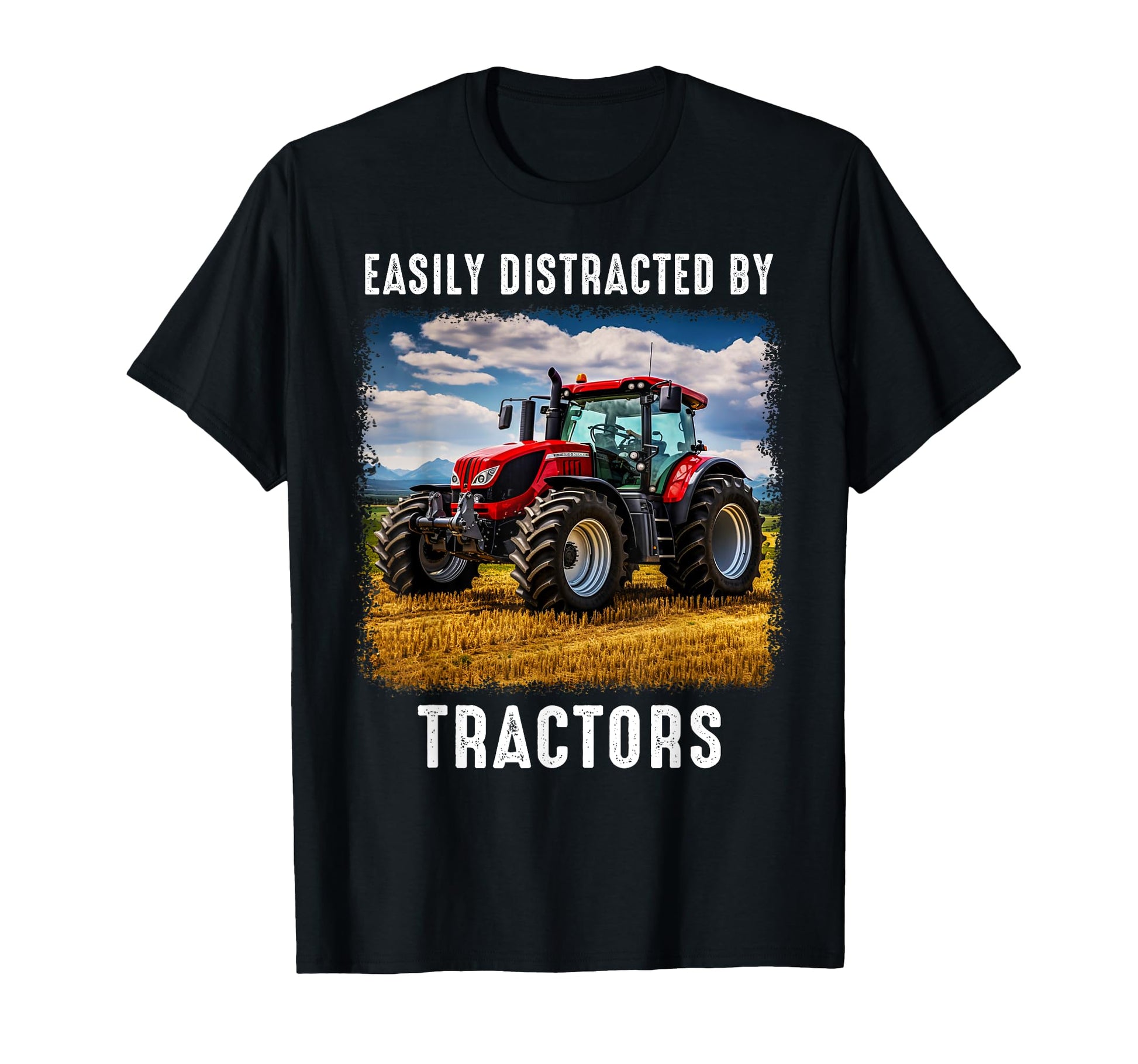 Funny Farm Tractor Driver Farming T-Shirt - Fun Novelty Design Unisex - T-Shirt, Sweatshirt, Hoodie