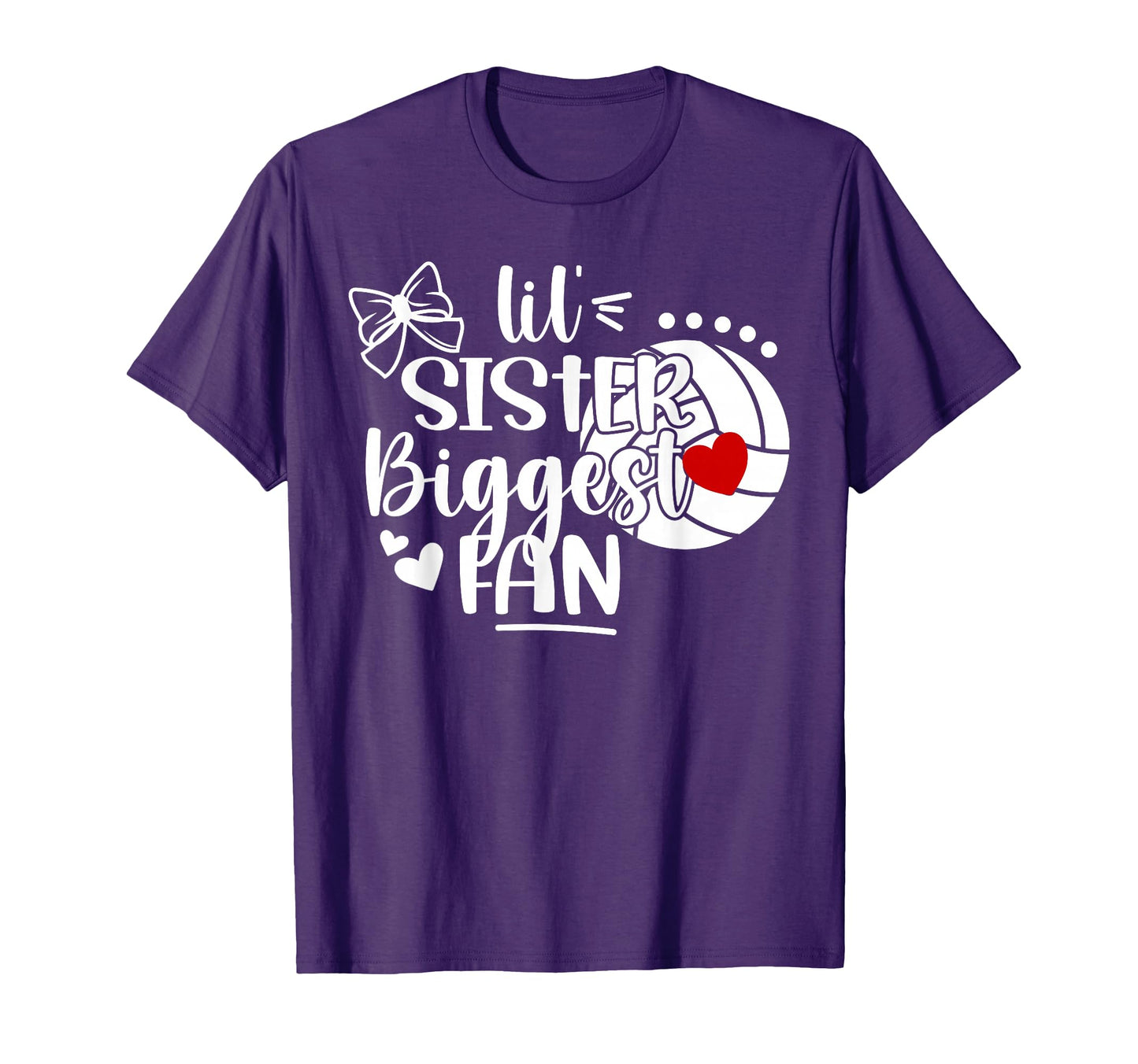 Lil Sister Volleyball Sister Volleyball T-Shirt - Trendy Graphic Unisex - T-Shirt, Sweatshirt, Hoodie