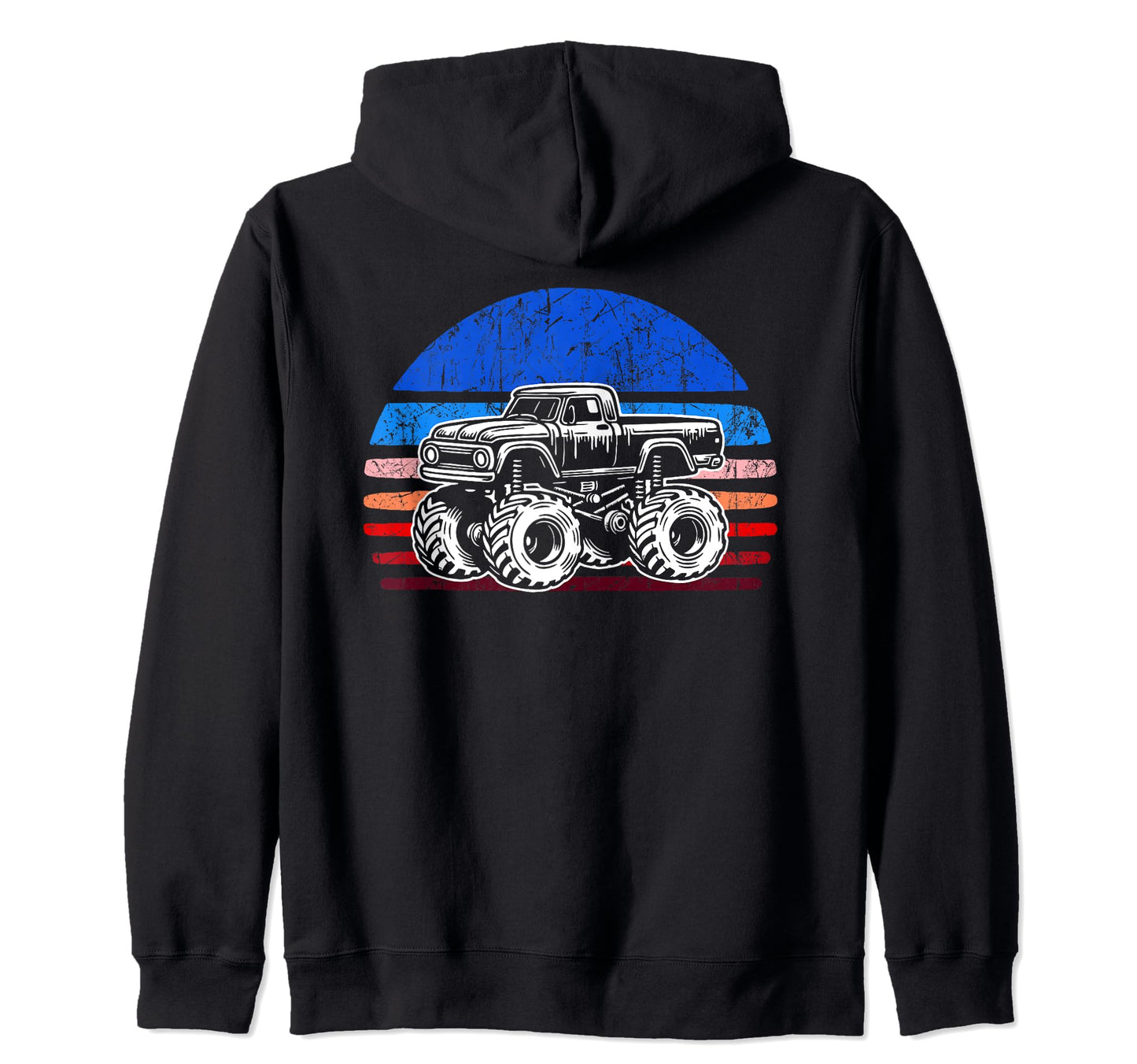 Monster Truck Dad Fathers Day Click T-Shirt - Fun Novelty Design Men Women - T-Shirt, Sweatshirt, Hoodie