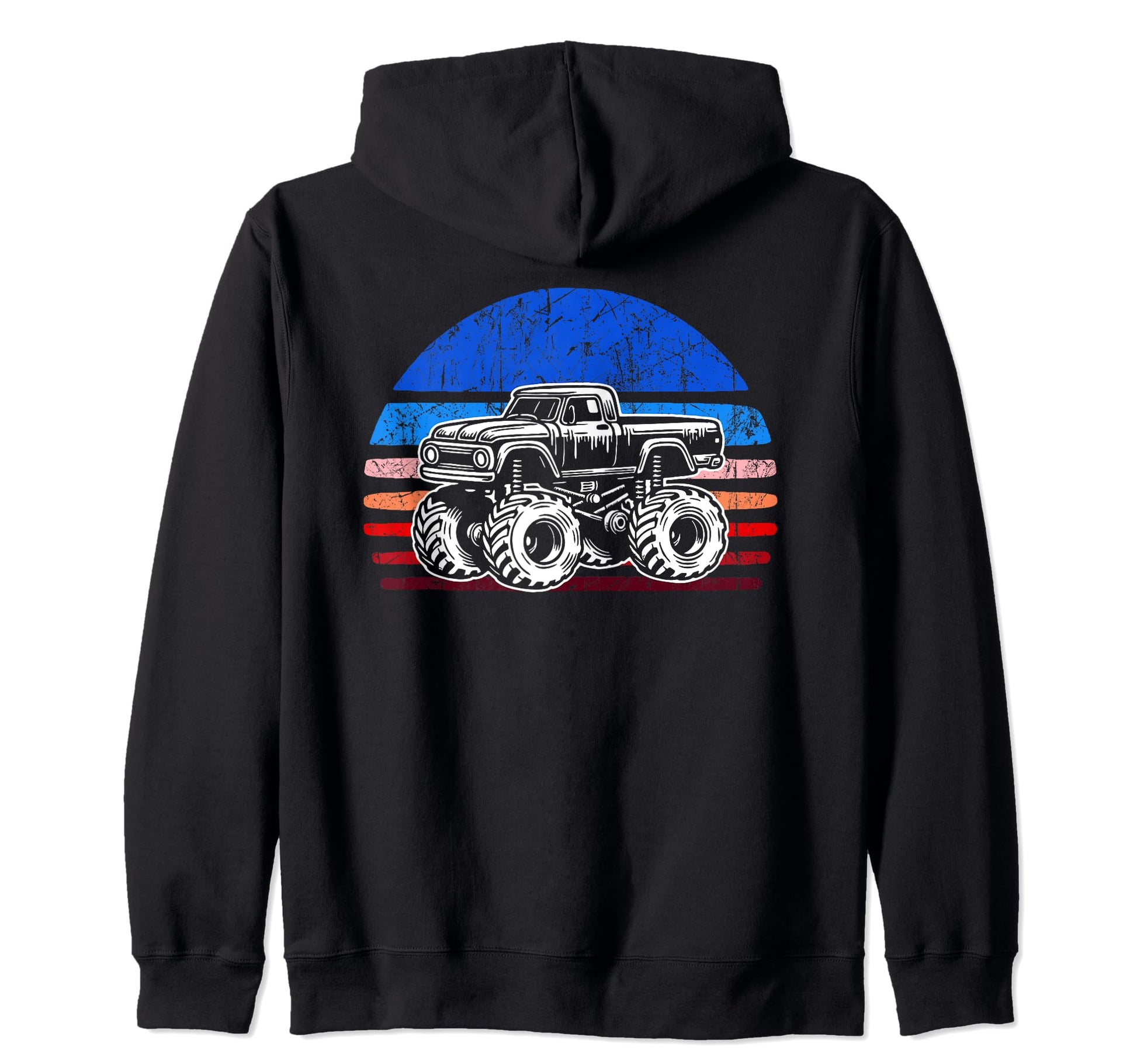 Monster Truck Dad Fathers Day Click T-Shirt - Fun Novelty Design Men Women - T-Shirt, Sweatshirt, Hoodie