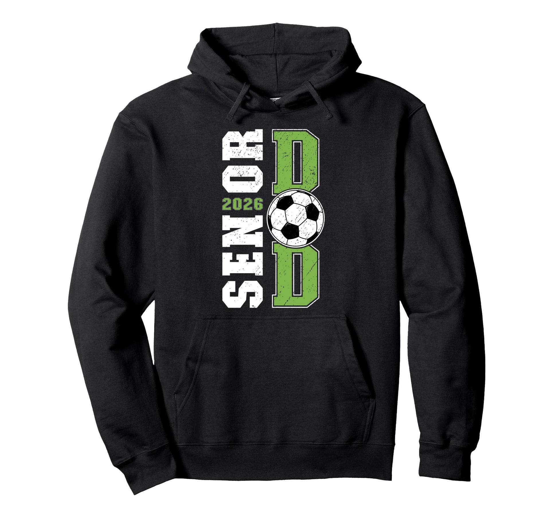 Soccer Senior Dad Senior Soccer Hoodie - Custom Art Print for Adults - T-Shirt, Sweatshirt, Hoodie