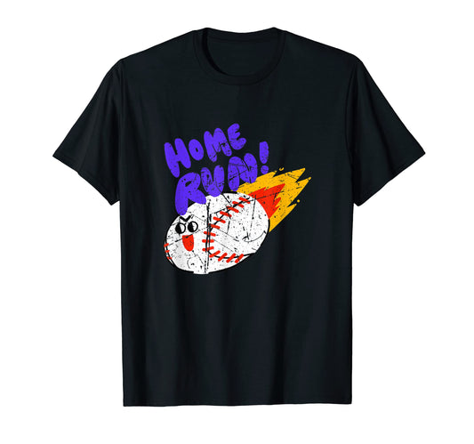 Baseball Home Run Game Player Mom Dad T-Shirt - Custom Art Print Men Women - T-Shirt, Sweatshirt, Hoodie