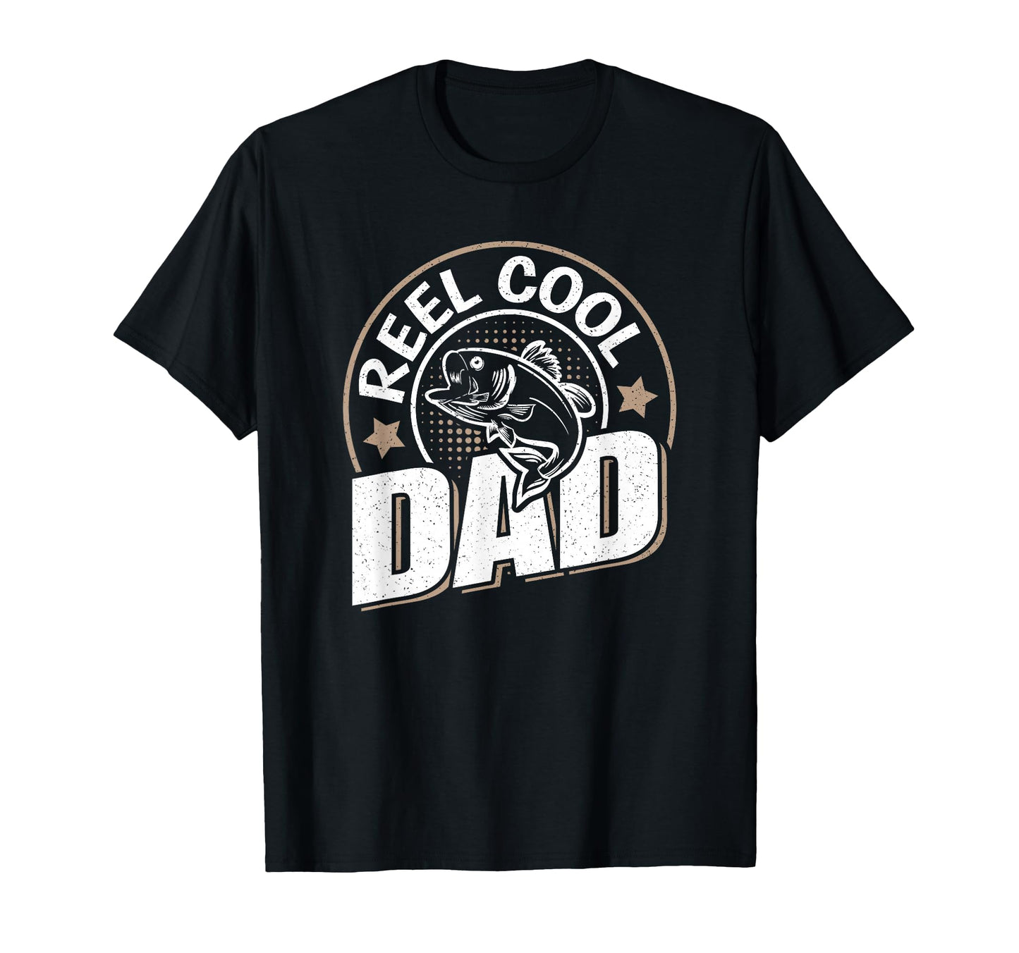 Reel Dad Funny Fishing Dad T-Shirt - Minimalist Print Men Women - T-Shirt, Sweatshirt, Hoodie