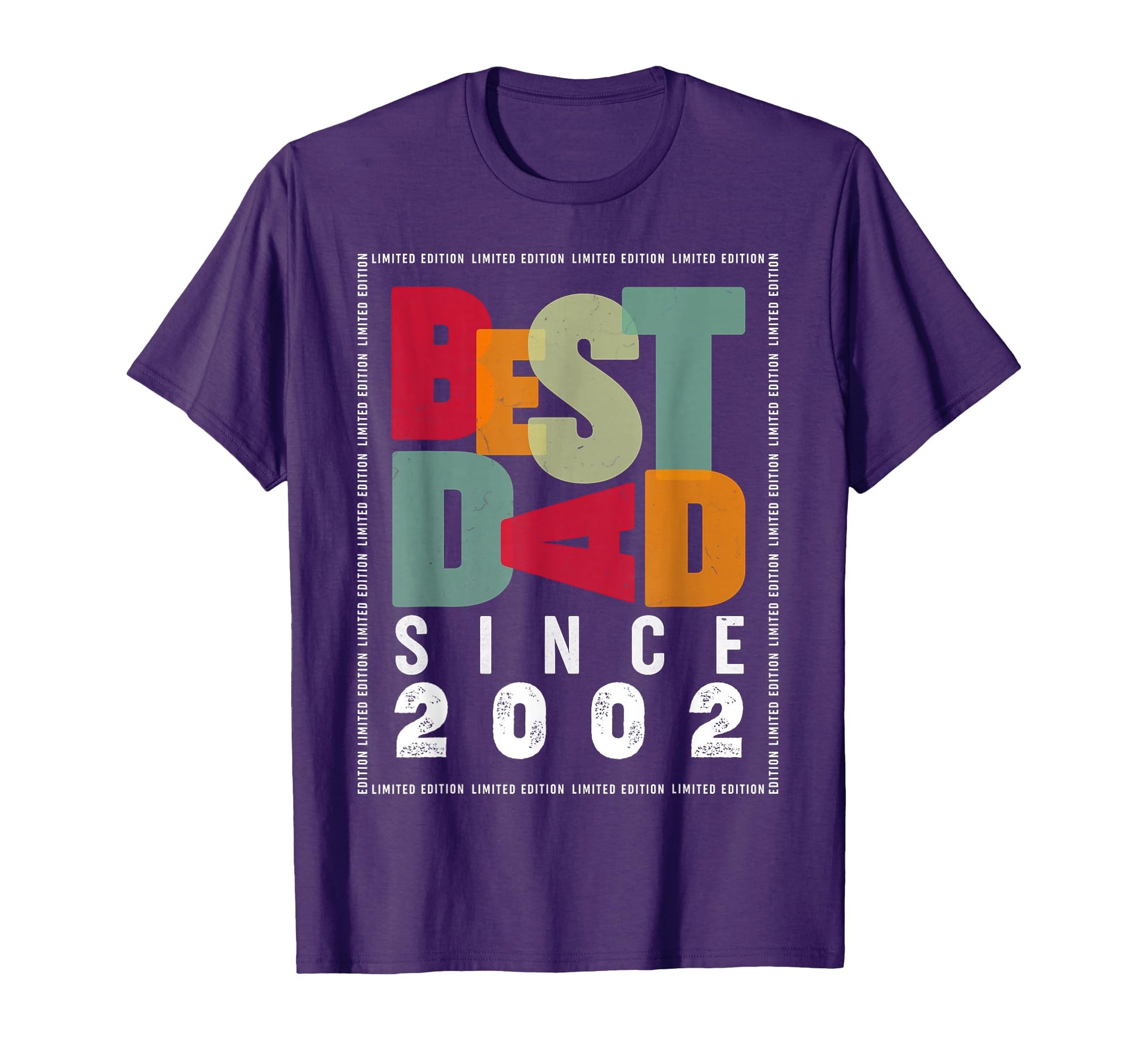 Best Dad Since 2002 Fathers Day T-Shirt - Minimalist Print Men Women - T-Shirt, Sweatshirt, Hoodie