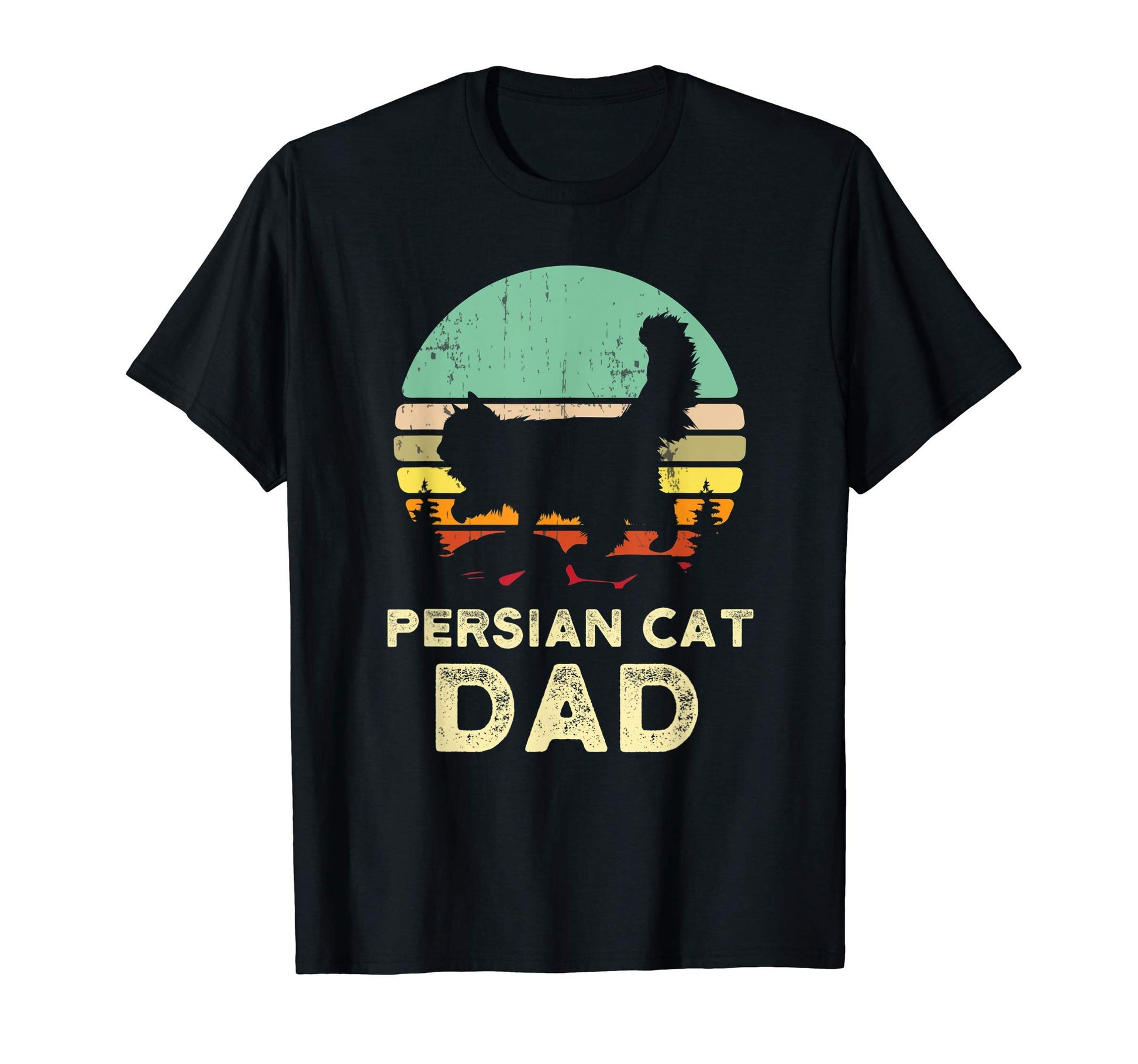 Persian Cat Dad Gift Father Pet T-Shirt - Fun Novelty Design for Adults - T-Shirt, Sweatshirt, Hoodie