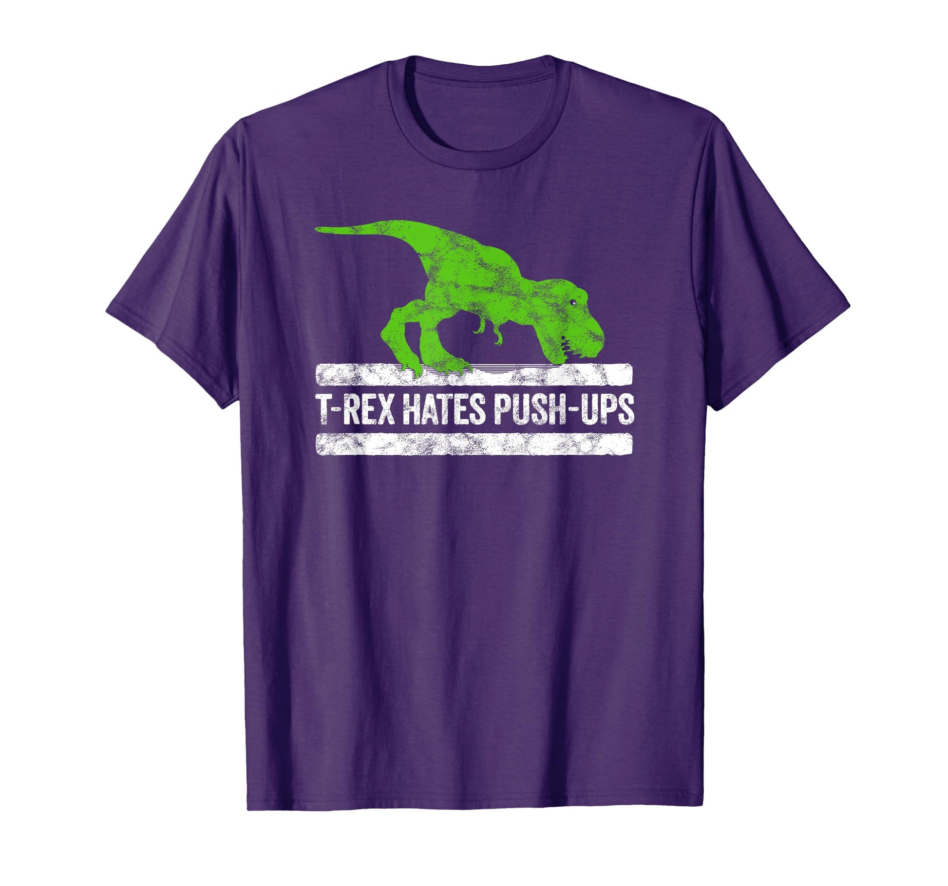 T Rex Hates Push Ups Dinosaur Funny T-Shirt - Custom Art Print for Adults - T-Shirt, Sweatshirt, Hoodie