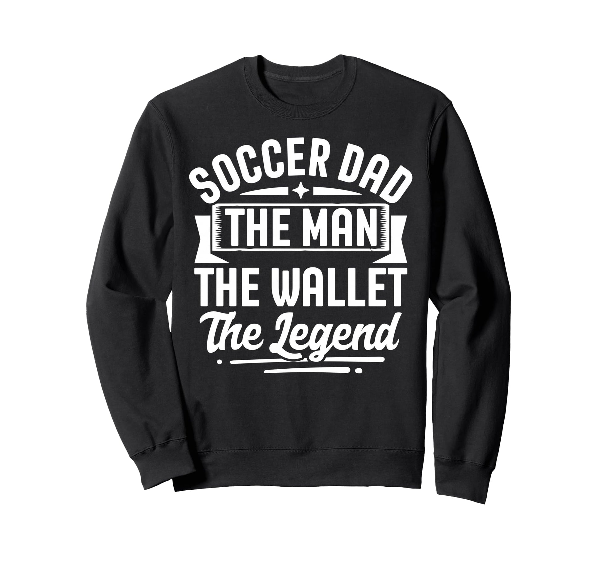 Soccer Dad Wallet Legend Fathers Day Sweatshirt - Minimalist Print Unisex - T-Shirt, Sweatshirt, Hoodie