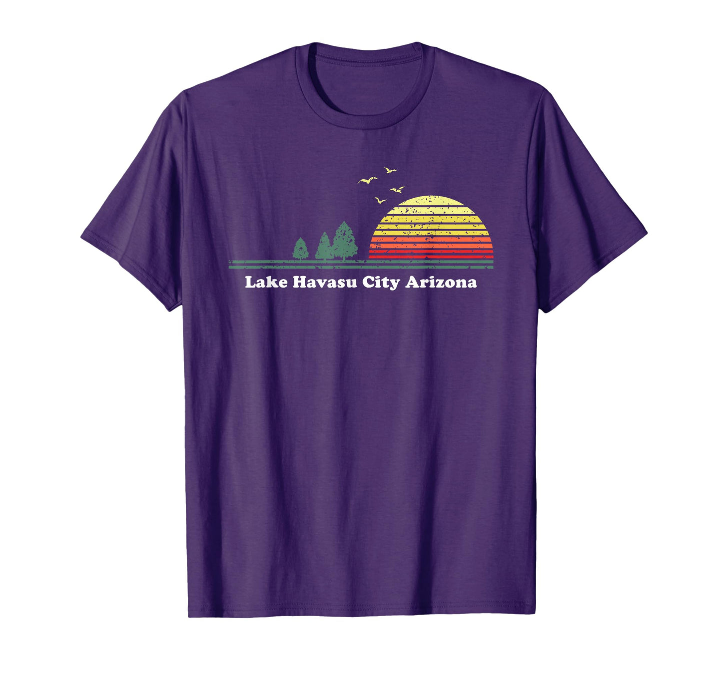 Lake Havasu City Arizona Sunset Souvenir T-Shirt - Minimalist Print Unisex - T-Shirt, Sweatshirt, Hoodie