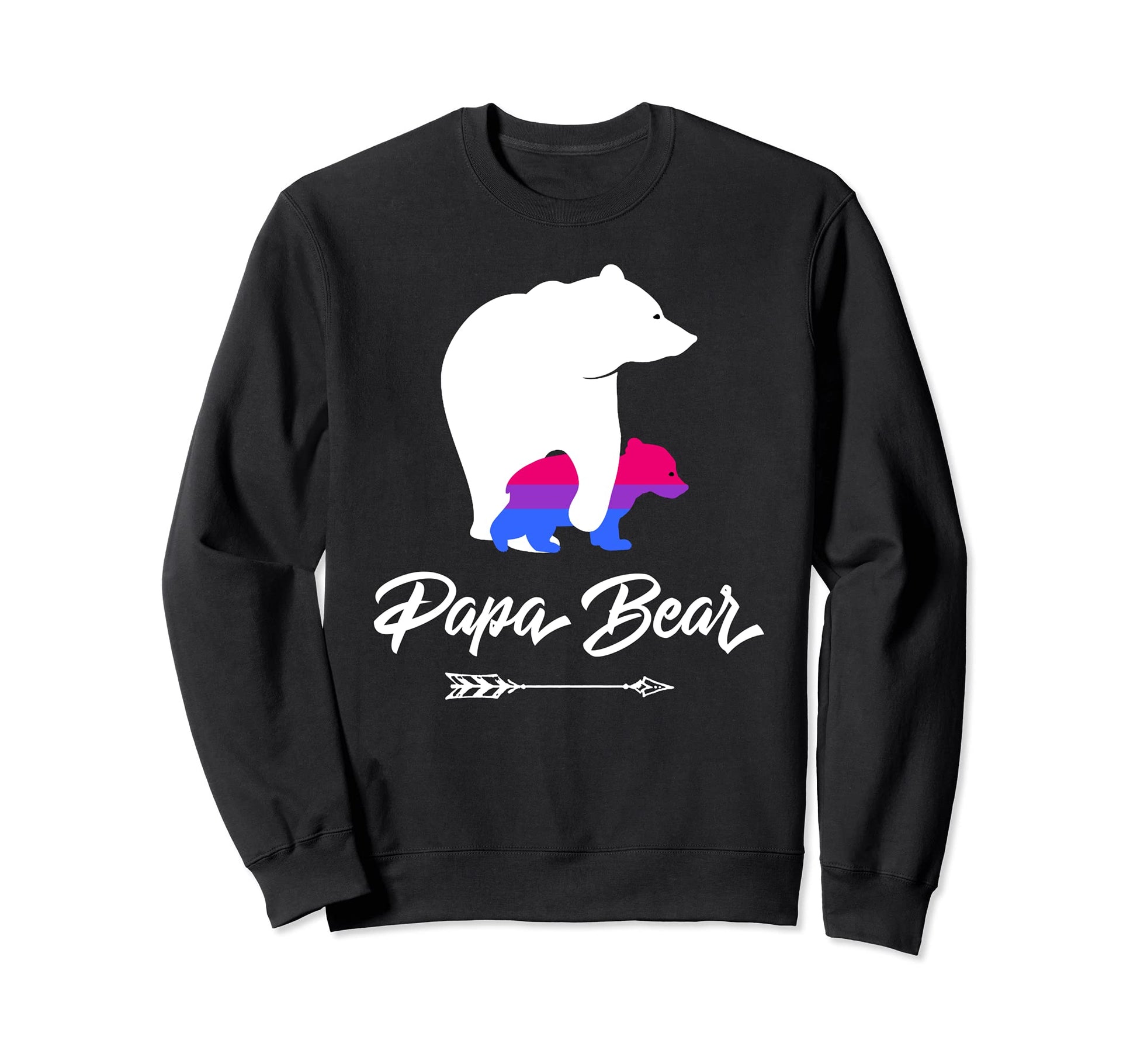 Papa Bear Lgbt Straight Ally Sweatshirt - Novelty Apparel Men Women - T-Shirt, Sweatshirt, Hoodie