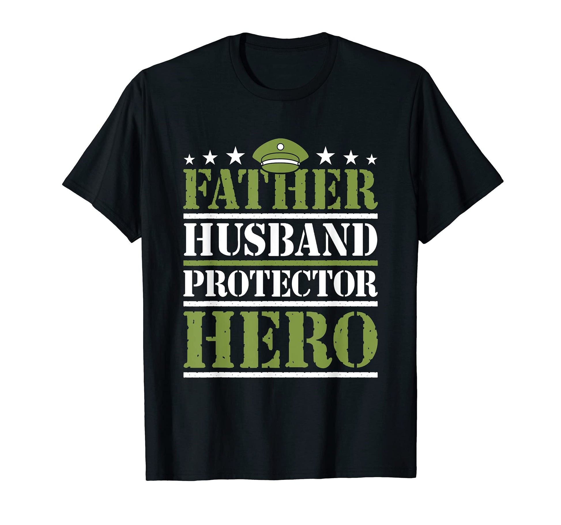 Mens Father Husband Protector Hero T-Shirt - Fun Novelty Design Men Women - T-Shirt, Sweatshirt, Hoodie