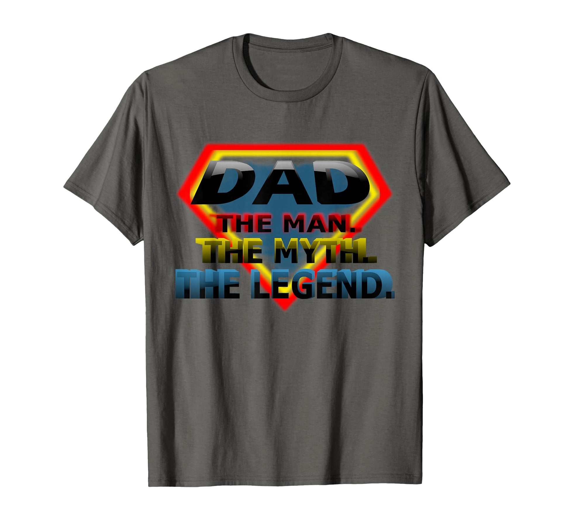 Super Dad Myth Legend T-Shirt - Trendy Graphic for Adults - T-Shirt, Sweatshirt, Hoodie