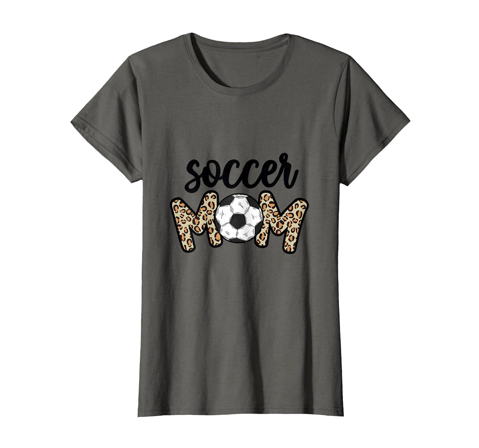 Leopard Soccer Mom Soccer Ball Game Day T-Shirt - Streetwear Style Unisex - T-Shirt, Sweatshirt, Hoodie