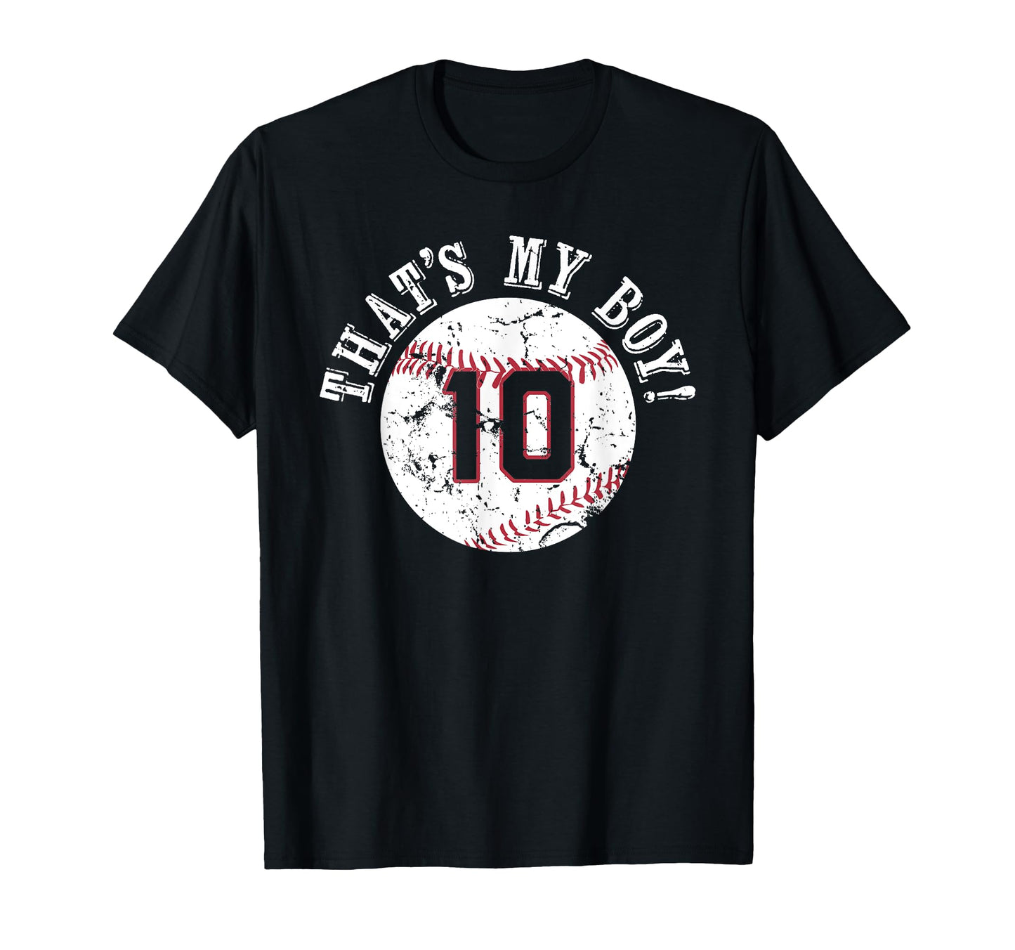 Unique Thats My 10 Baseball Player Mom Or T-Shirt - Novelty Apparel Unisex - T-Shirt, Sweatshirt, Hoodie