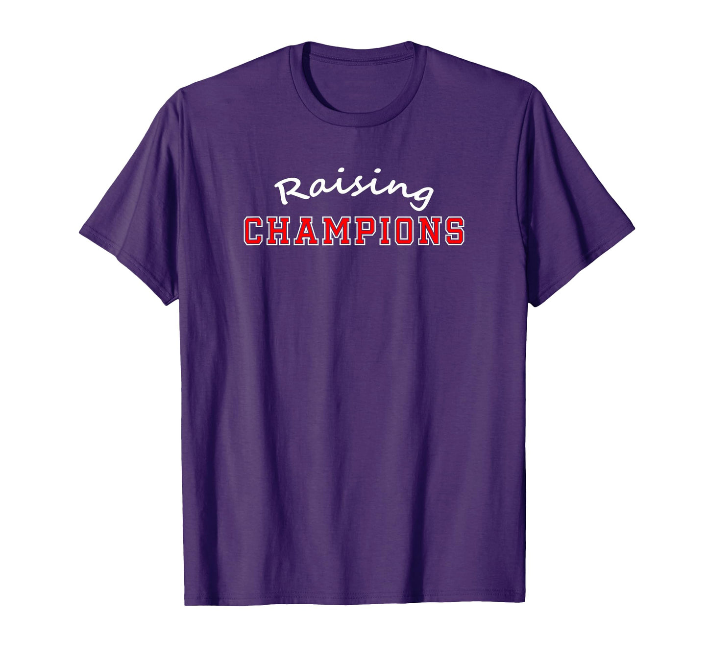 Raising Champions Football Baseball T-Shirt - Custom Art Print Unisex - T-Shirt, Sweatshirt, Hoodie