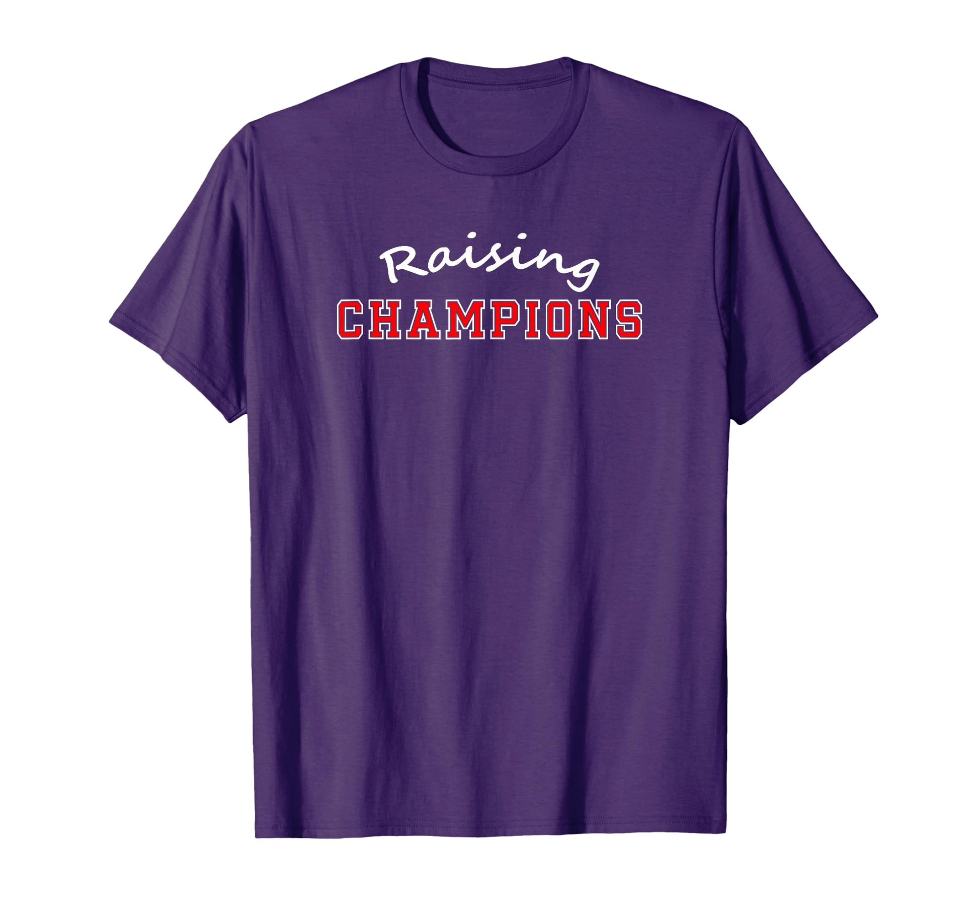 Raising Champions Football Baseball T-Shirt - Custom Art Print Unisex - T-Shirt, Sweatshirt, Hoodie