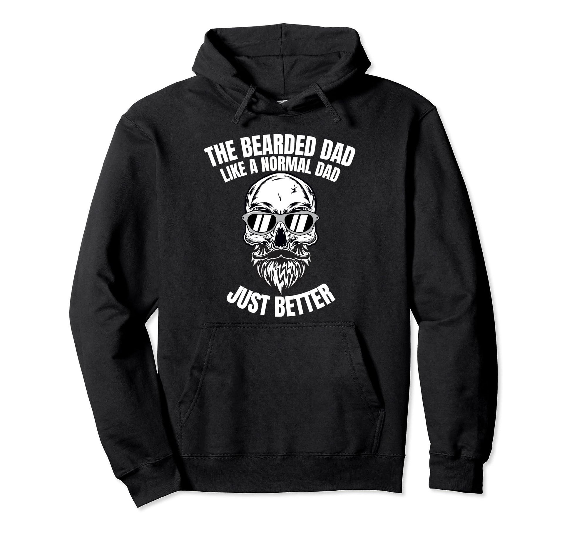 Im Bearded Dad Like My Father Before Me Hoodie - Unique Graphic Unisex - T-Shirt, Sweatshirt, Hoodie