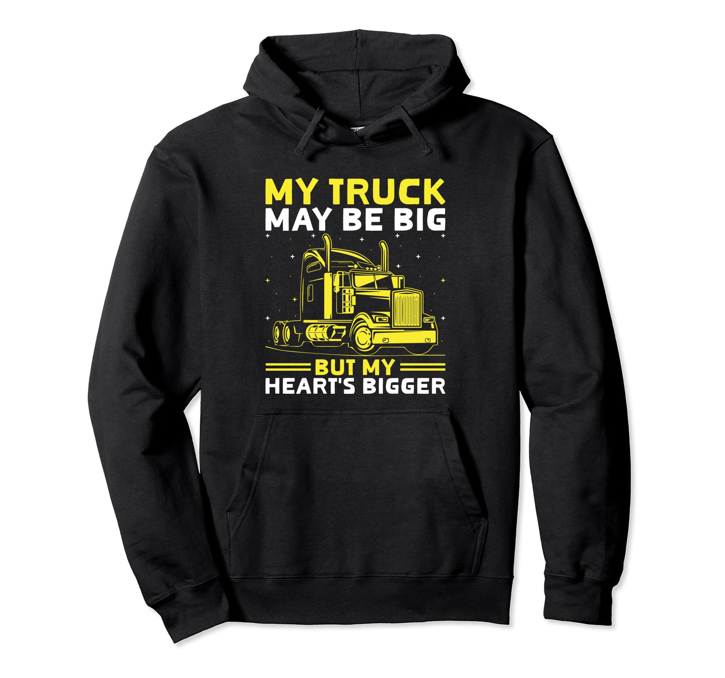 Trucker Driving Dad Trucker Father Hoodie - Trendy Graphic for Adults - T-Shirt, Sweatshirt, Hoodie